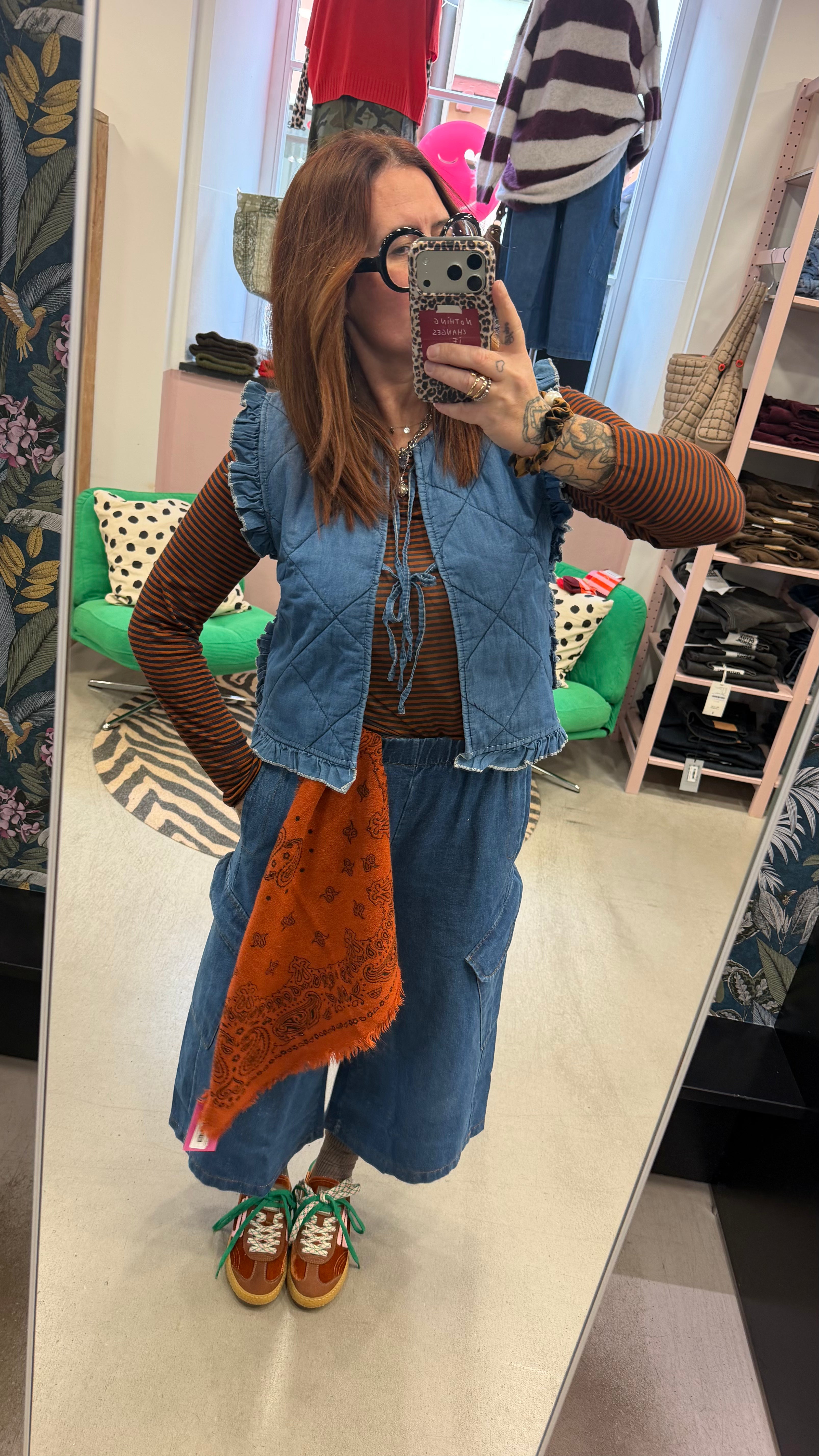 Weste Denim