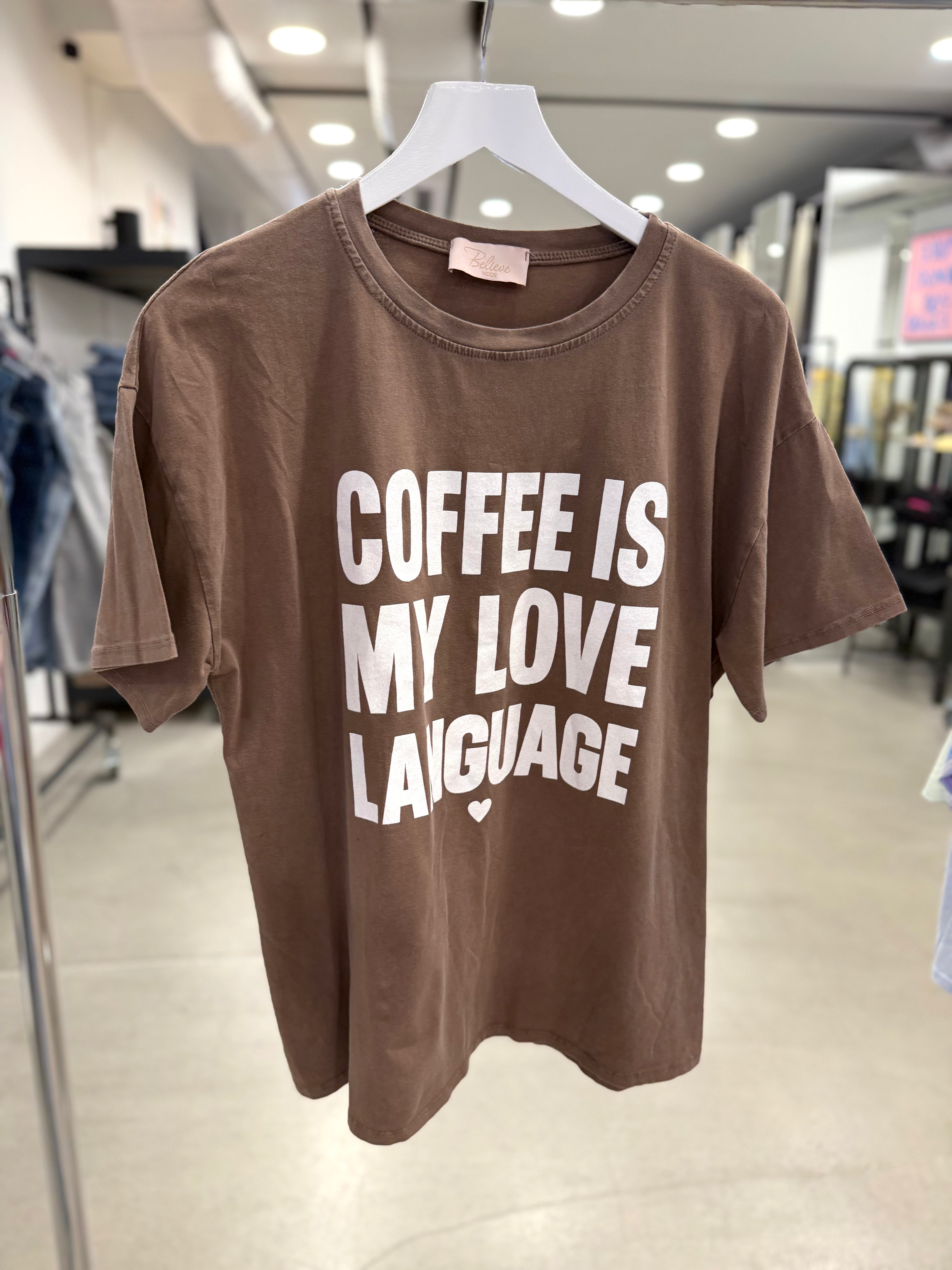 T-Shirt Love Coffe