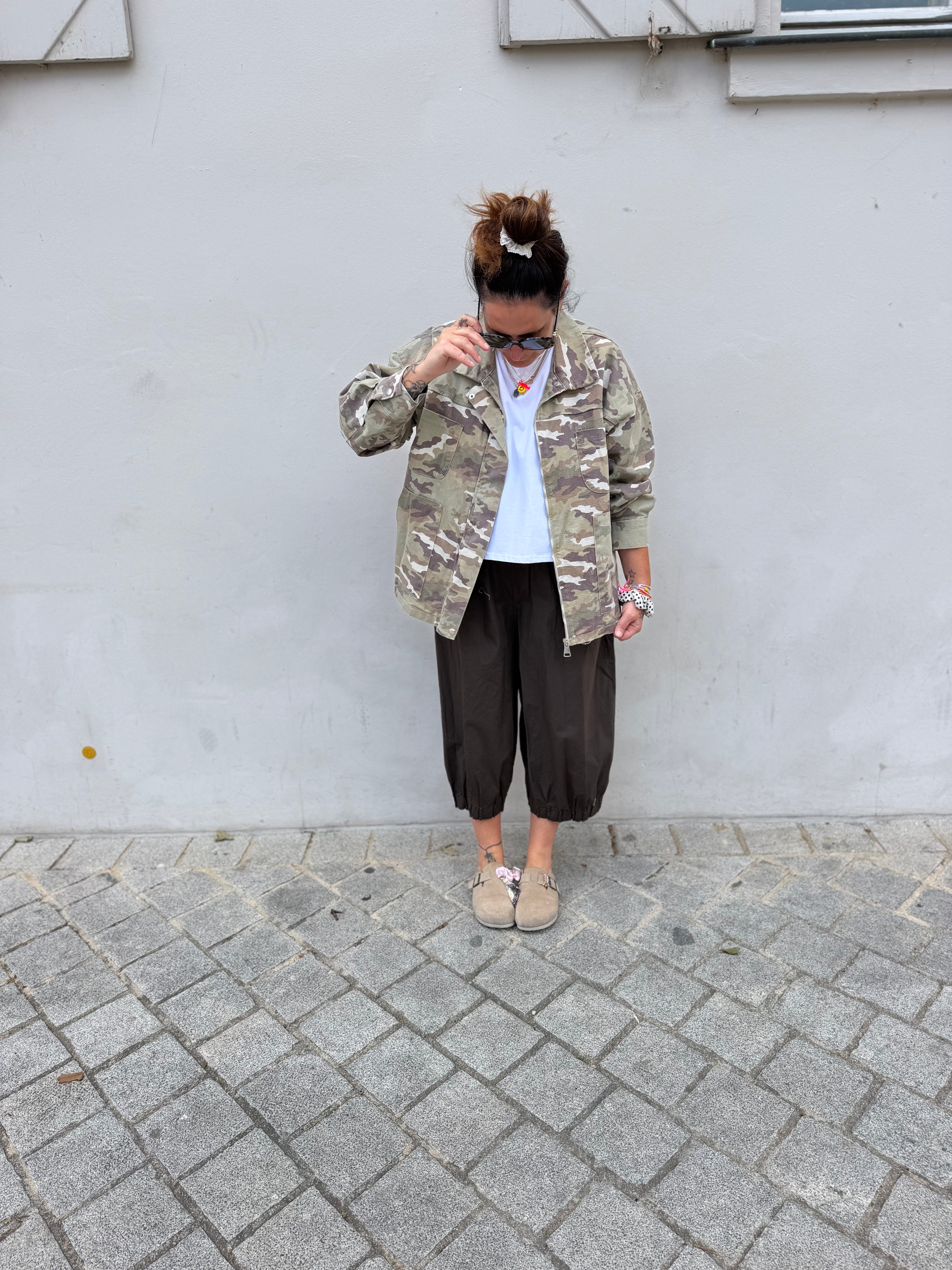 Jacke Camou Smiley