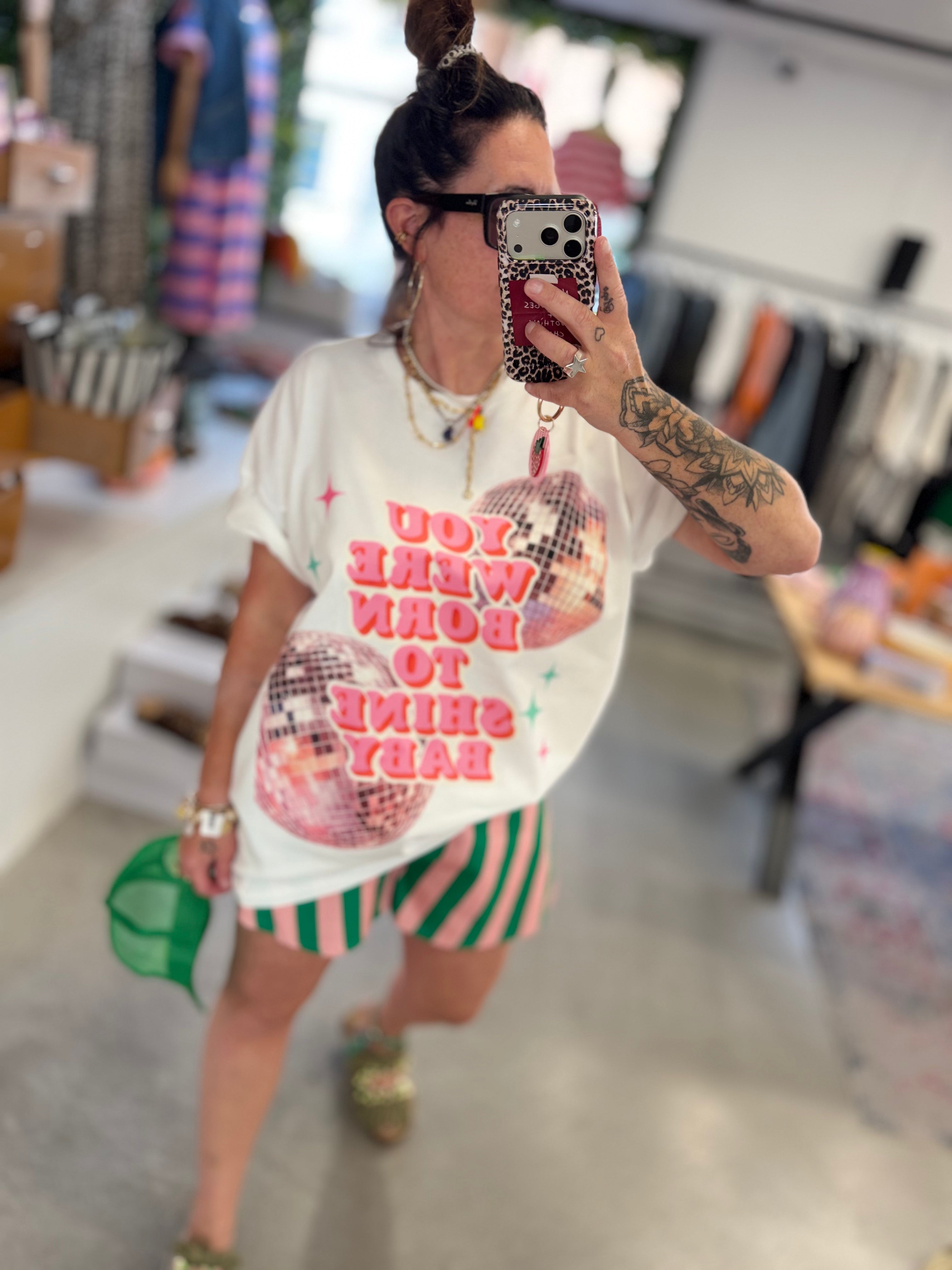 T-Shirt Born to Shine