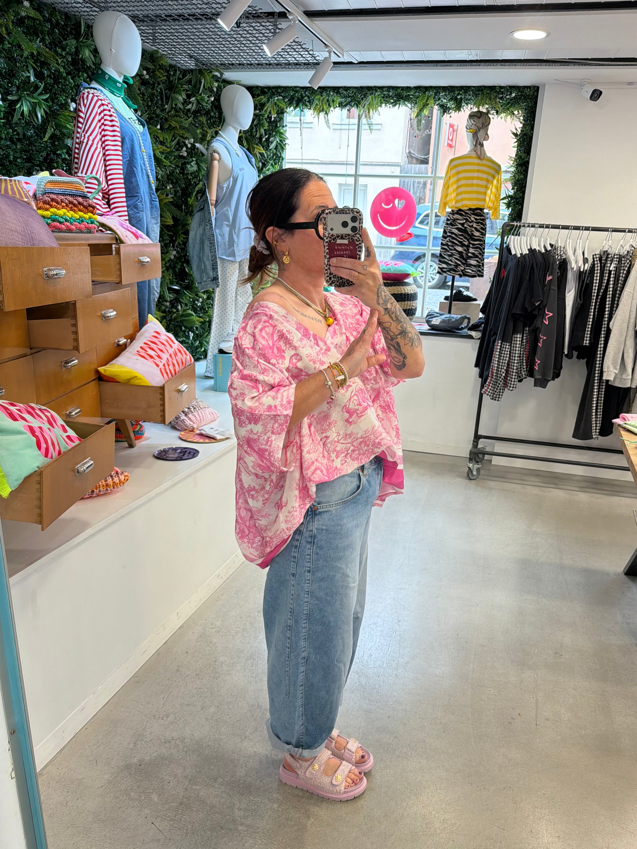Bluse Dschungel