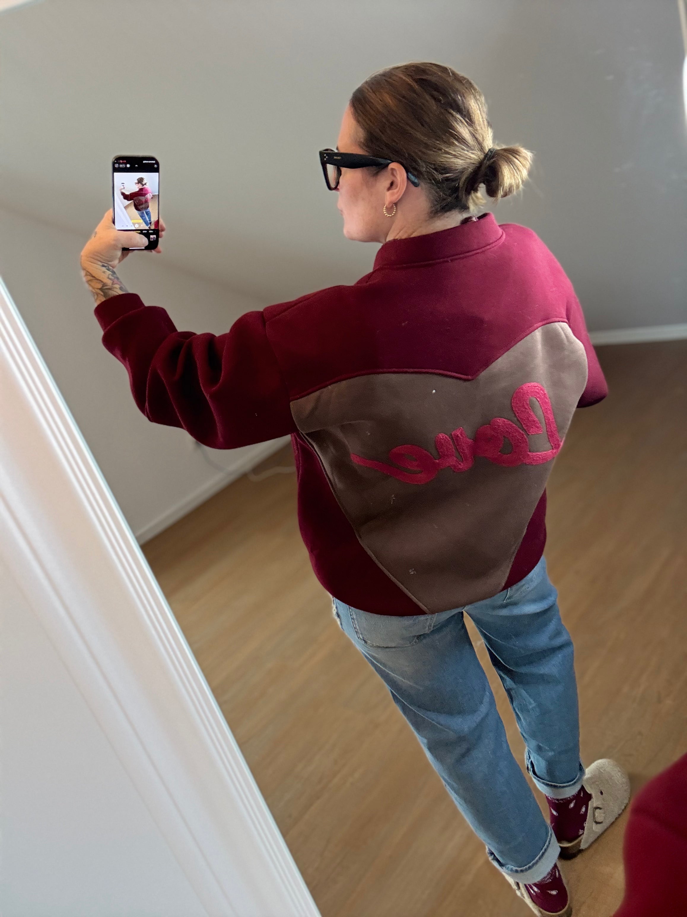 Jacke Sweat Love