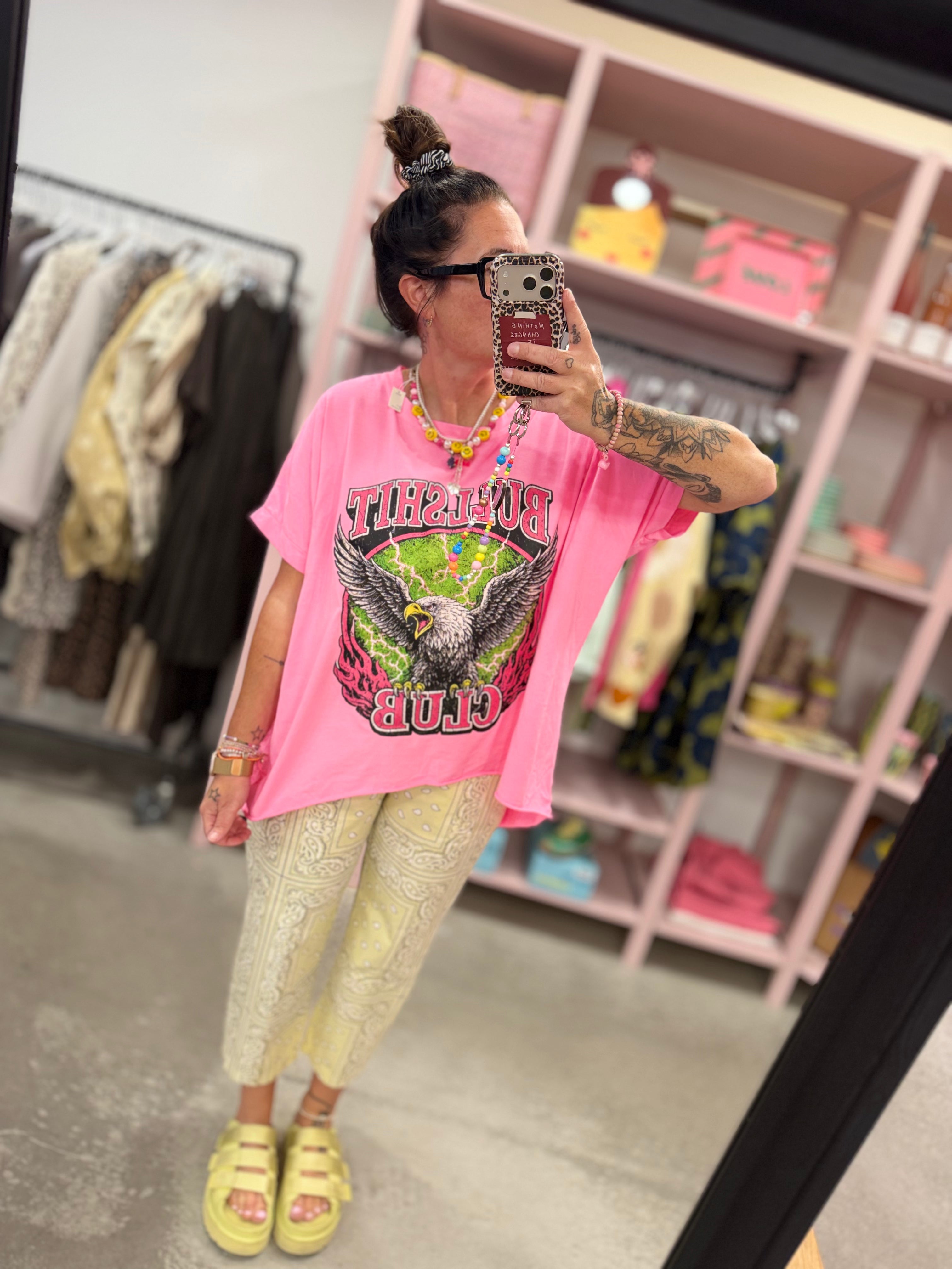 T-Shirt Bullshit Neon