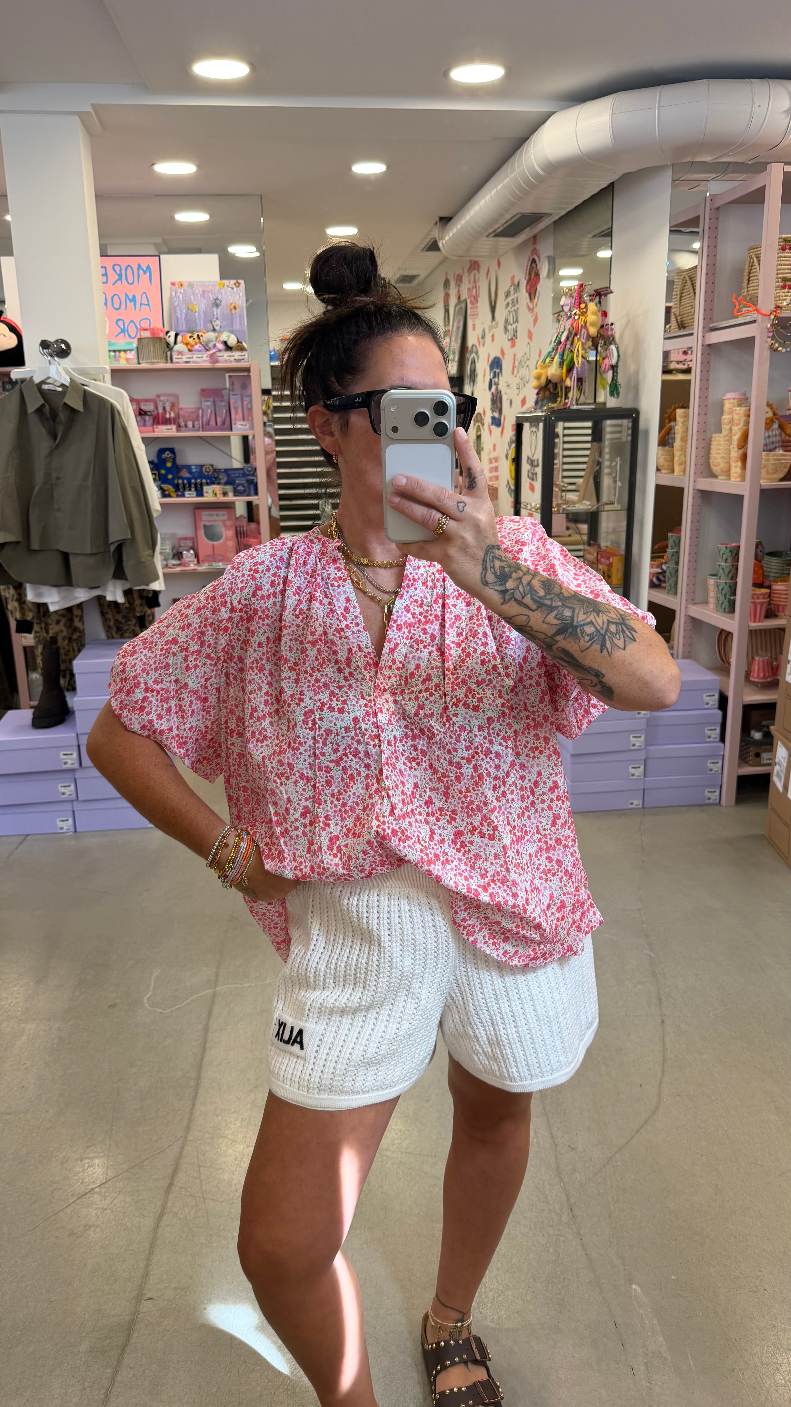 Bluse Flower