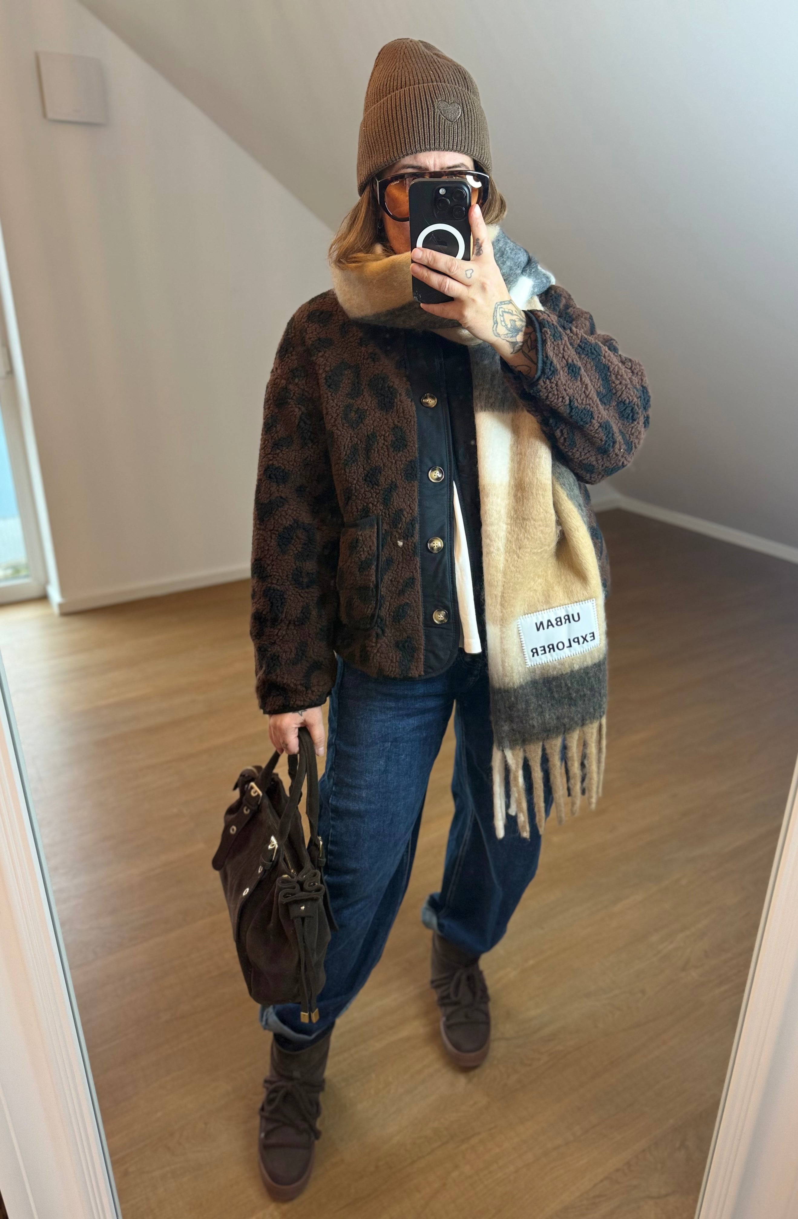 Jacke Teddy Choco