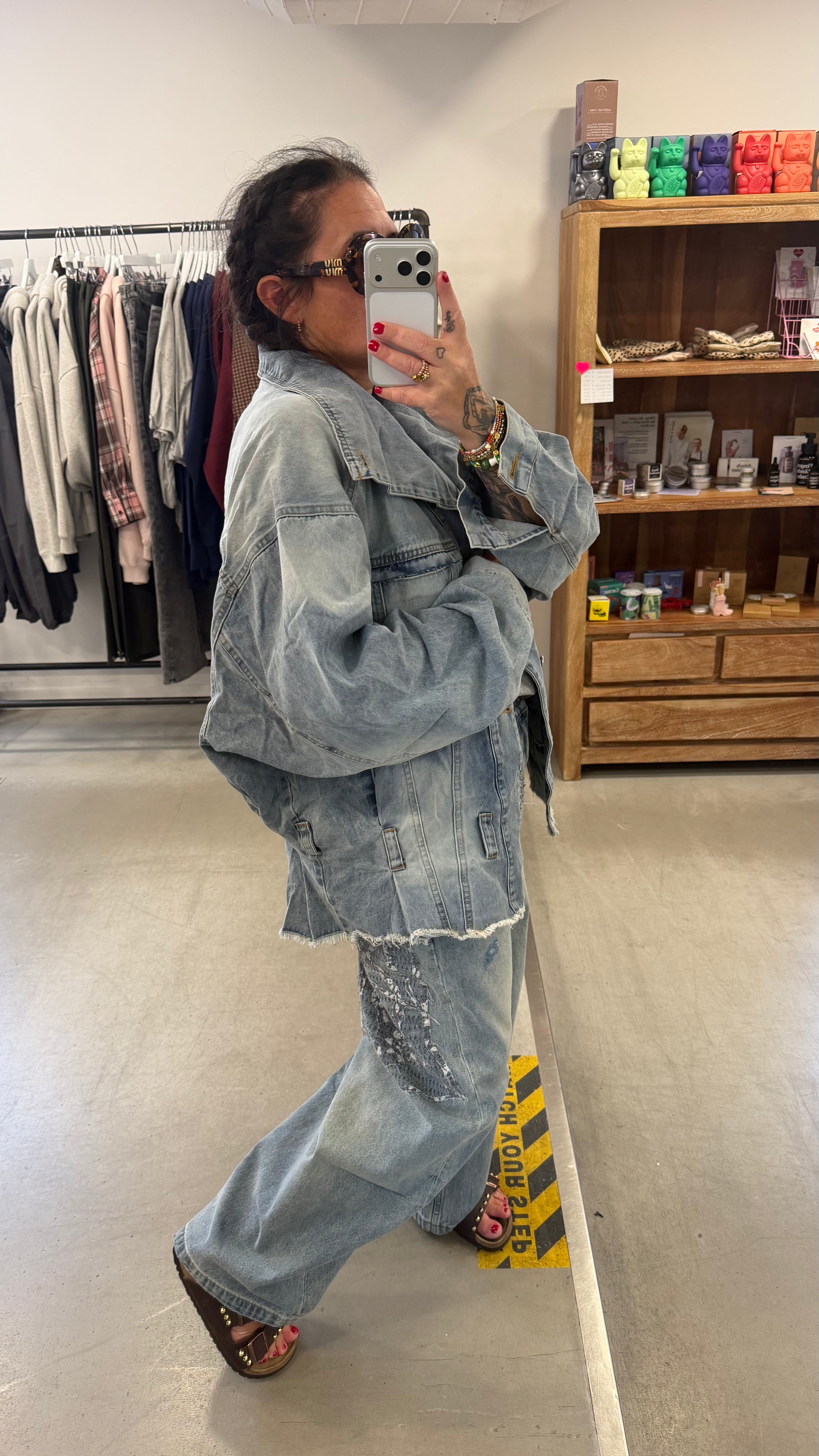 Jacke Oversized Denim