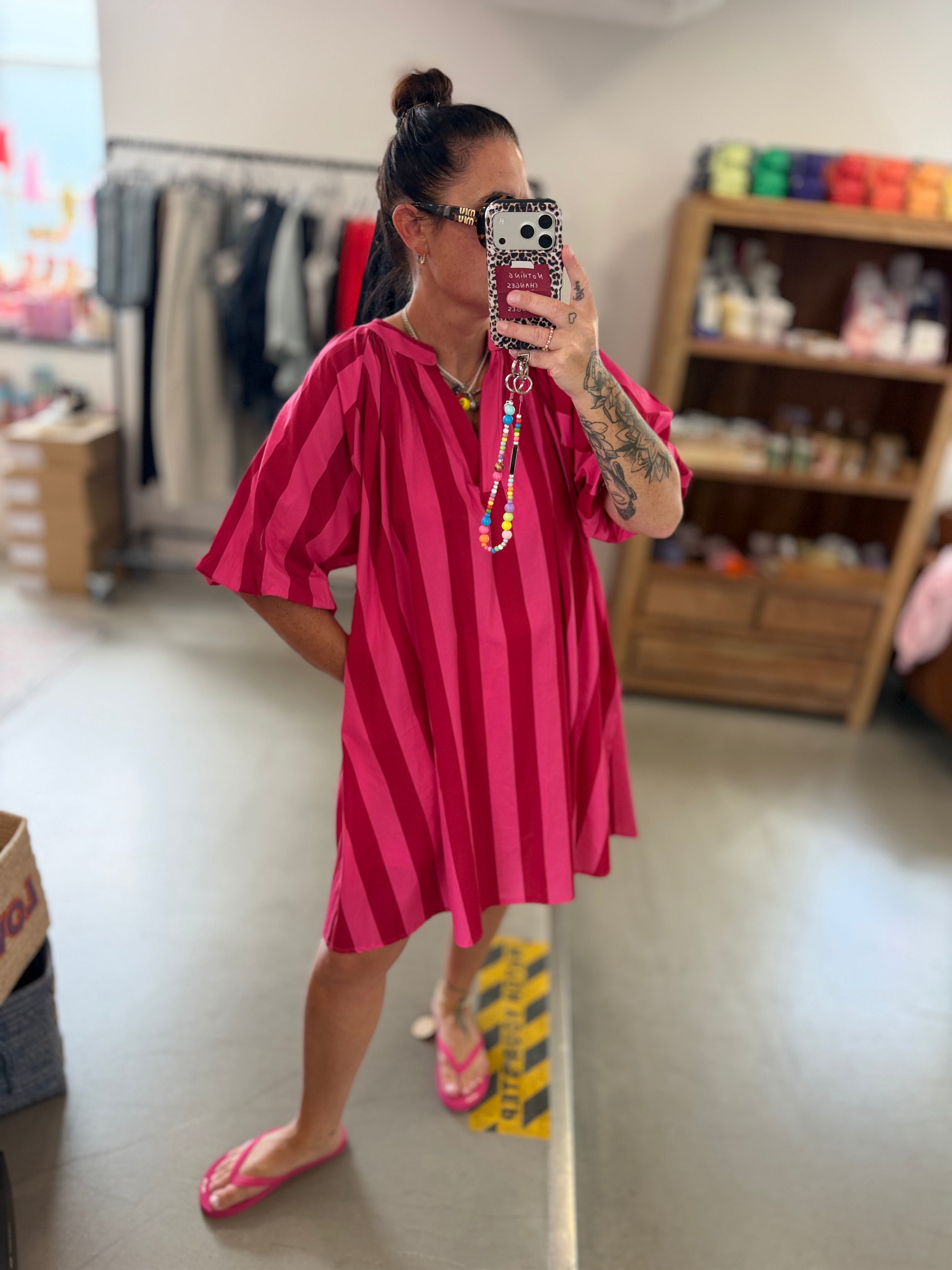 Kleid Stripe