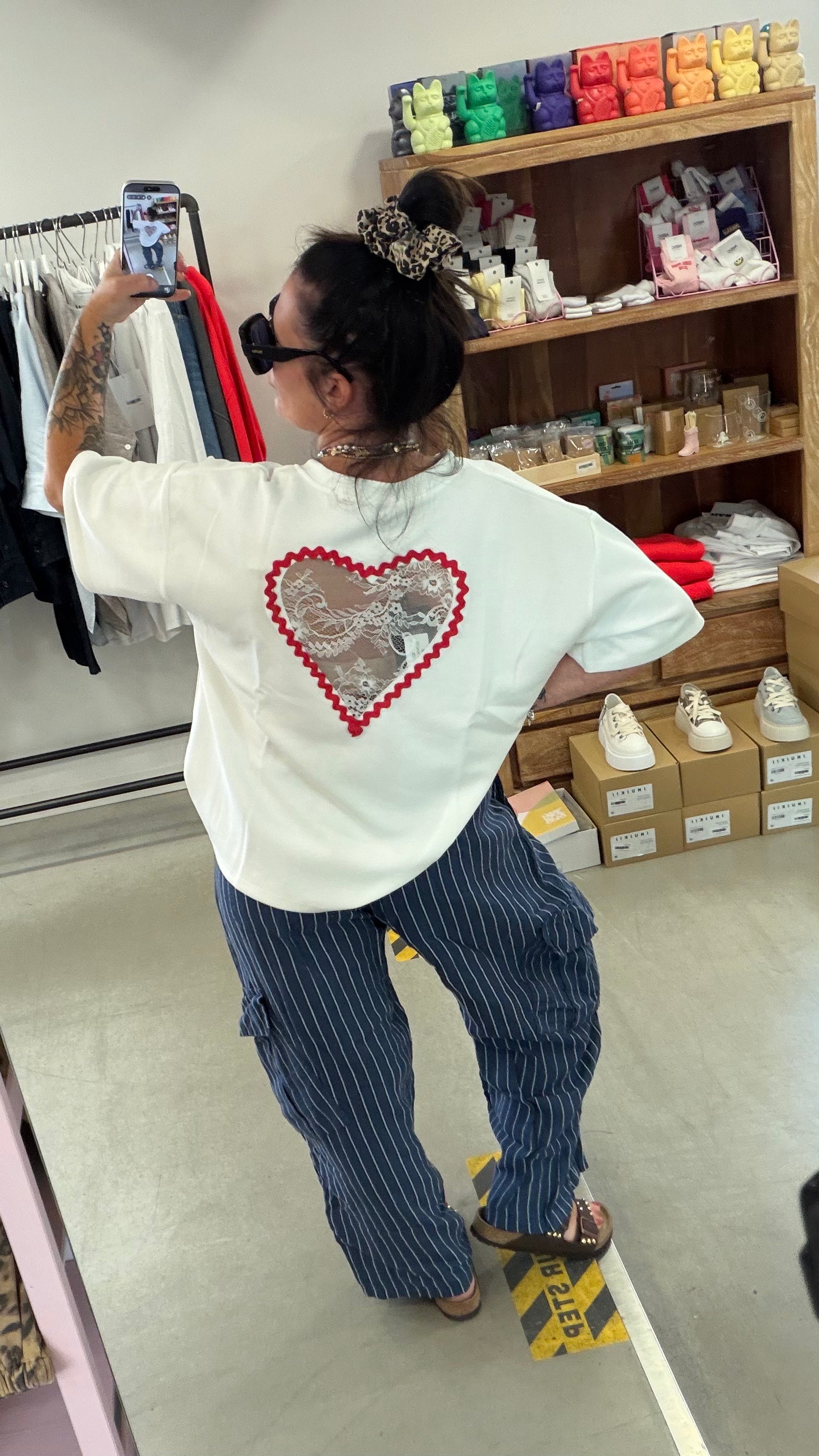 T-Shirt Heart Lace