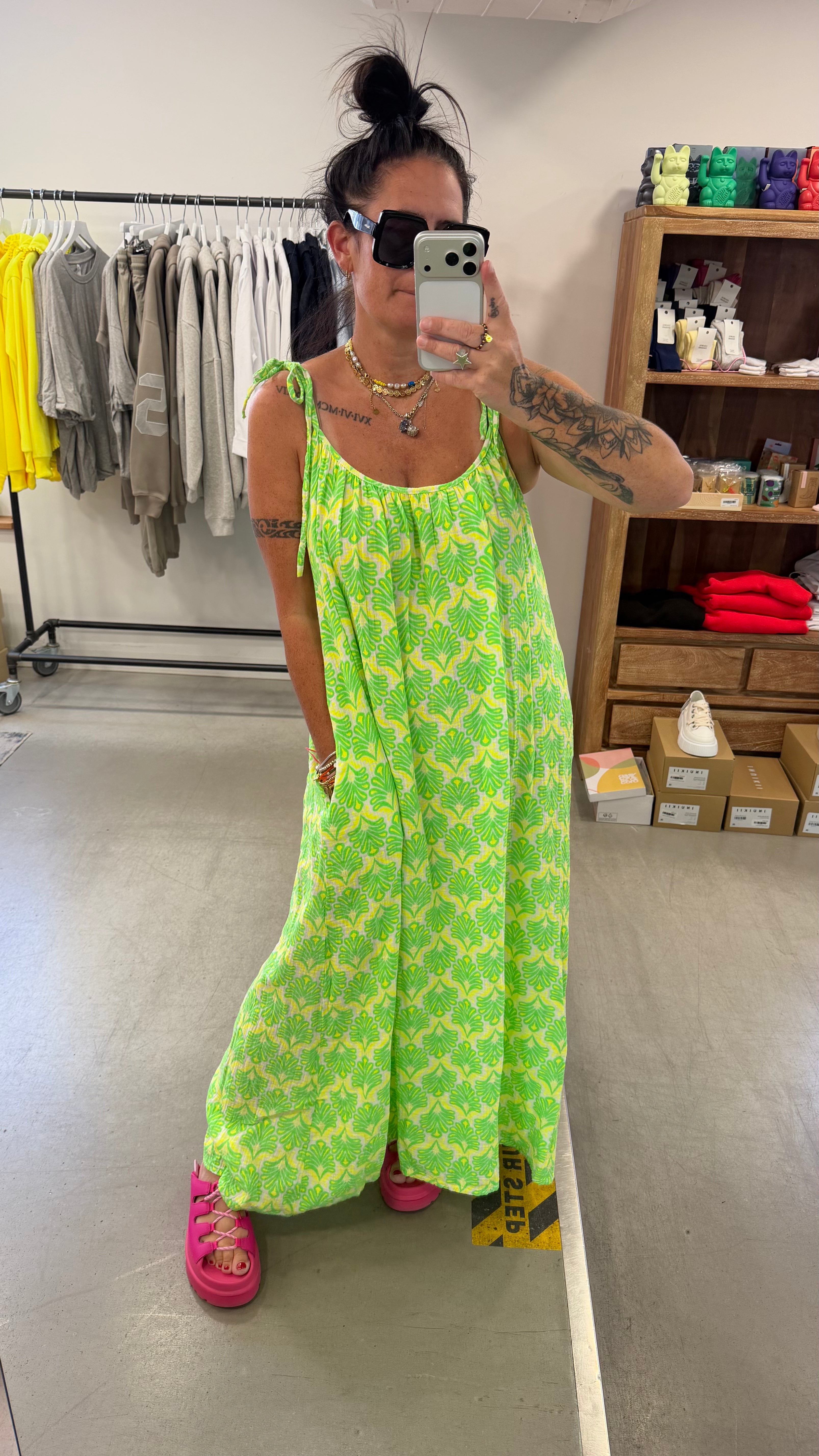 Kleid Musselin Oversized