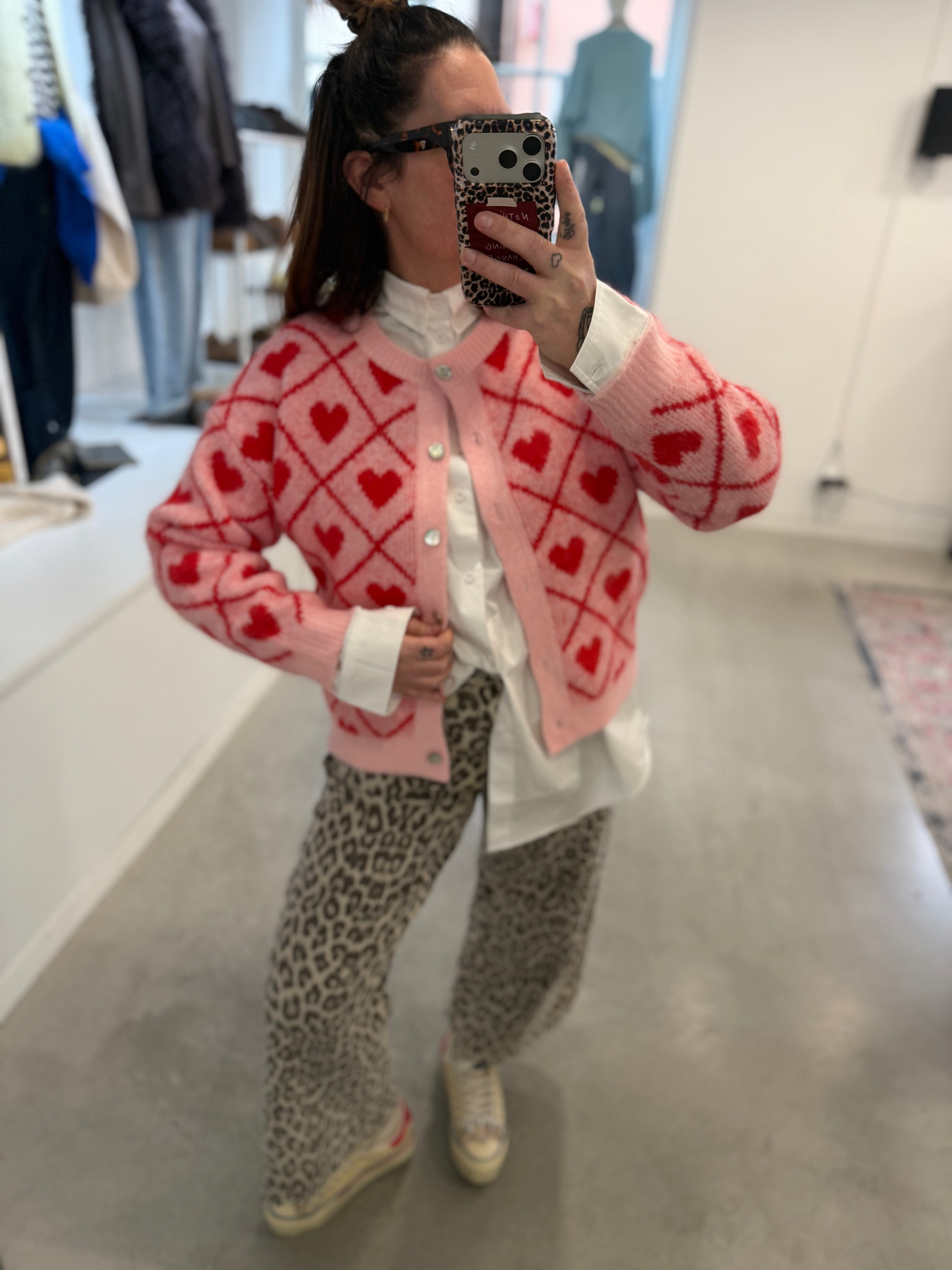 Cardigan Herz