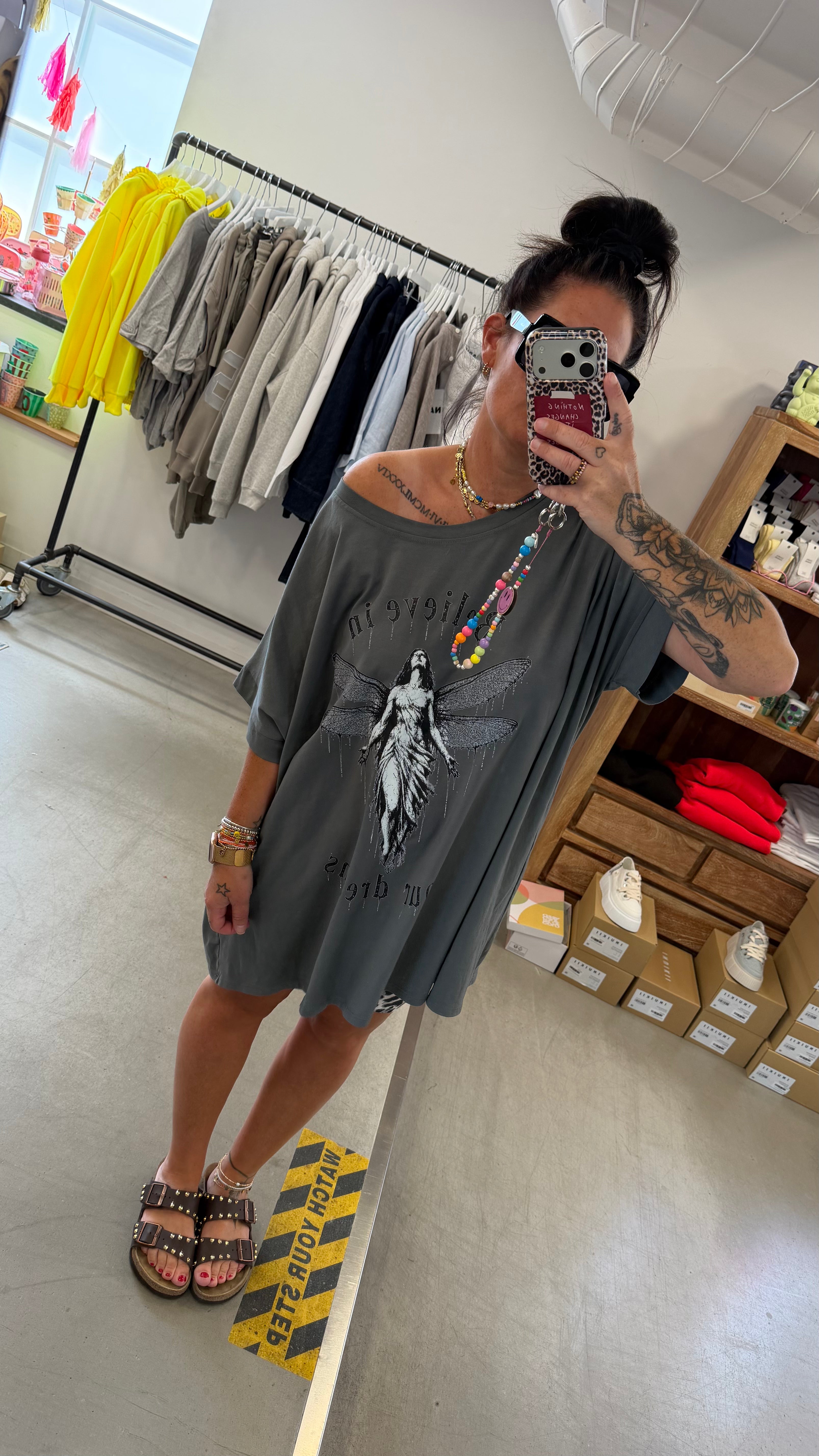T-Shirt Dress Believe
