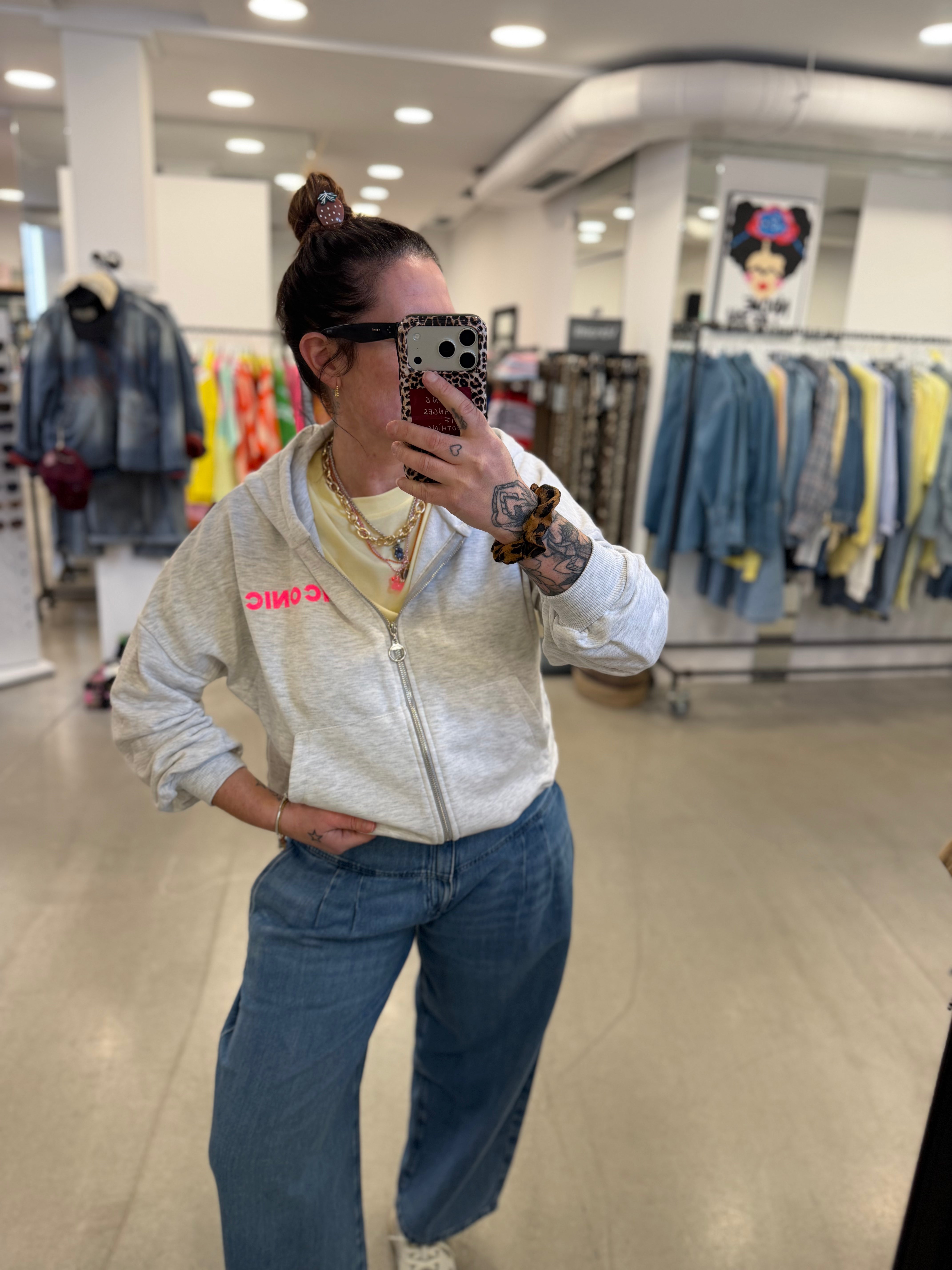 Hoodie Zip Iconic