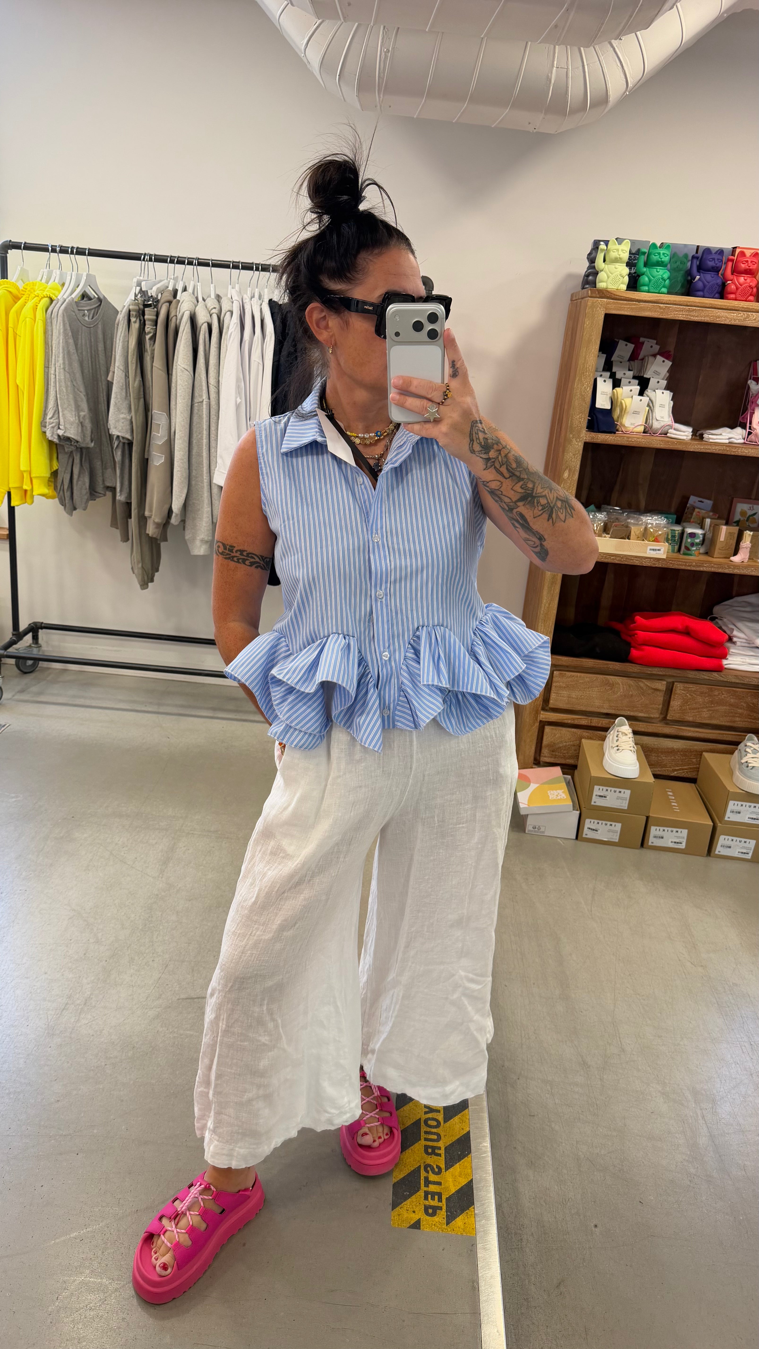 Hose Culotte Lino