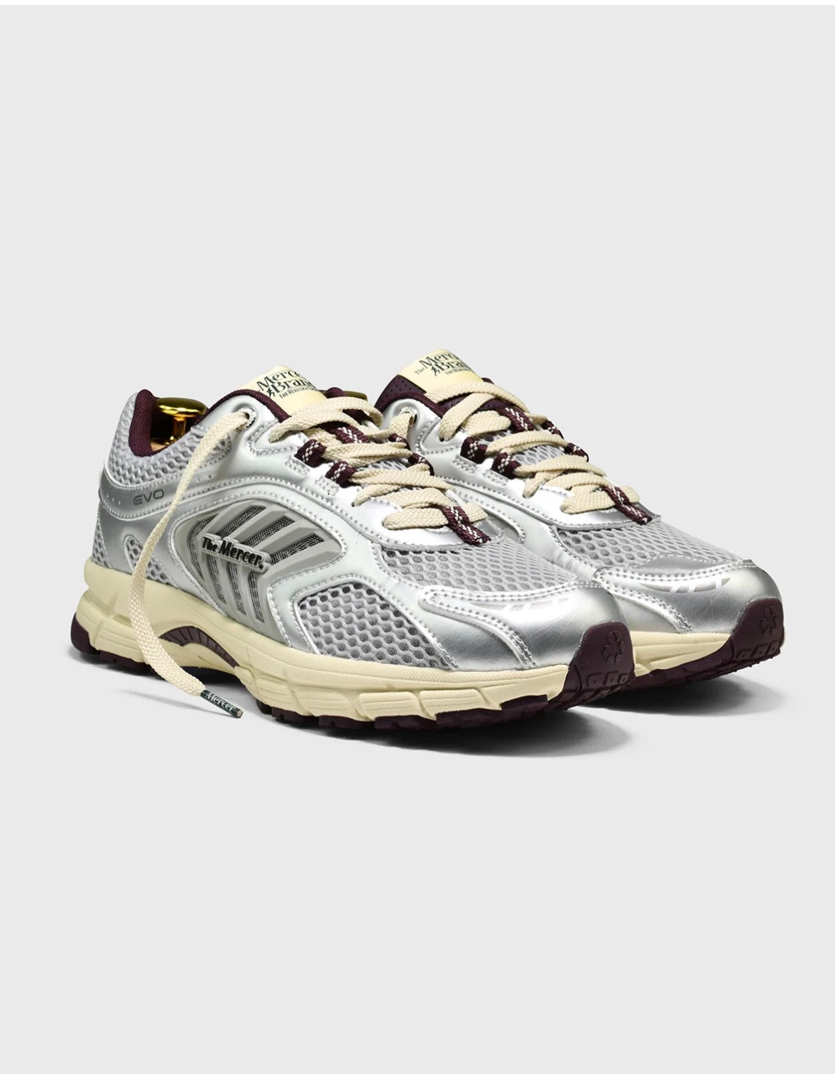 Schuhe Mercer Brand Rot/Silber