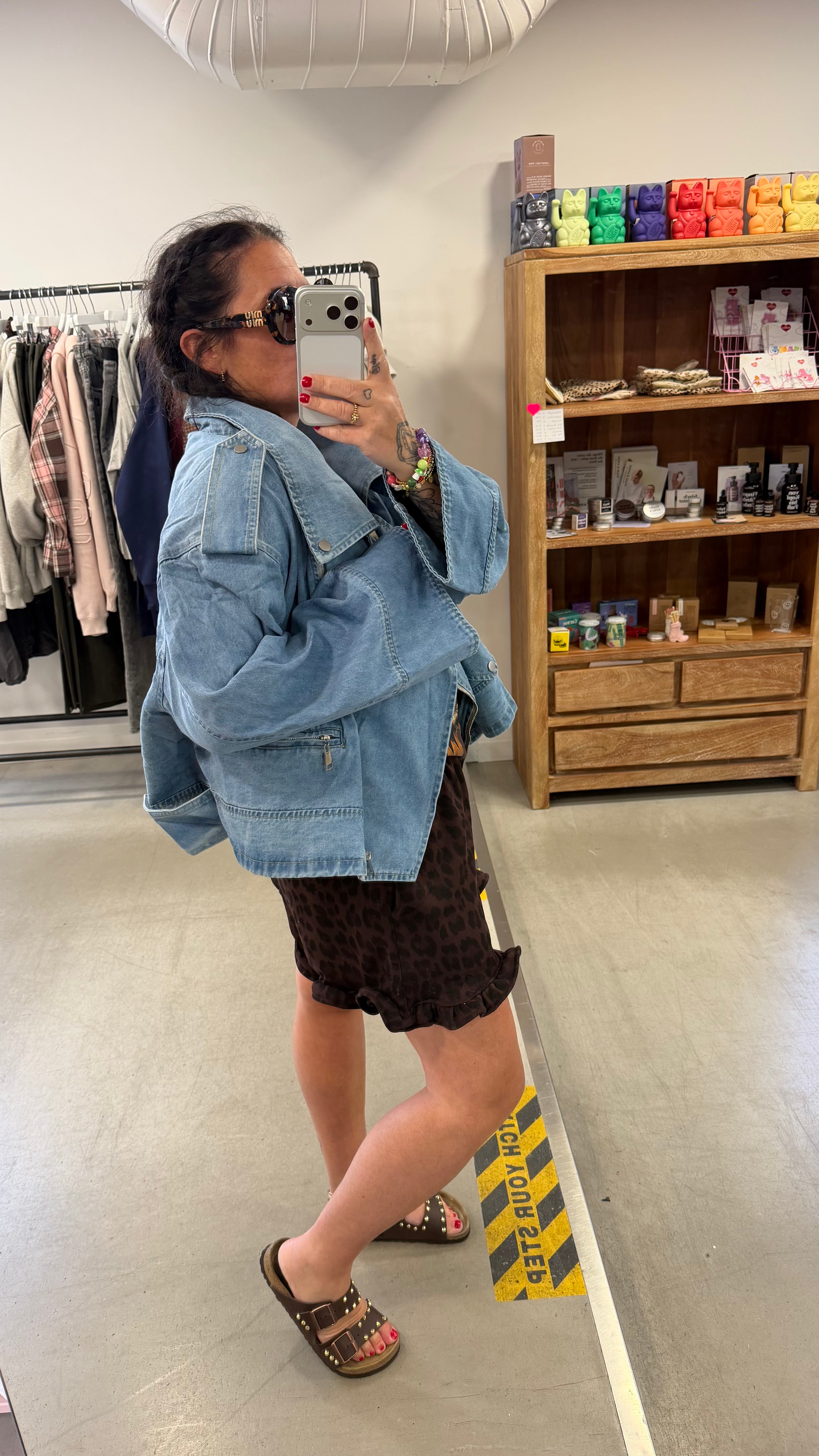 Jacke Denim Oversized