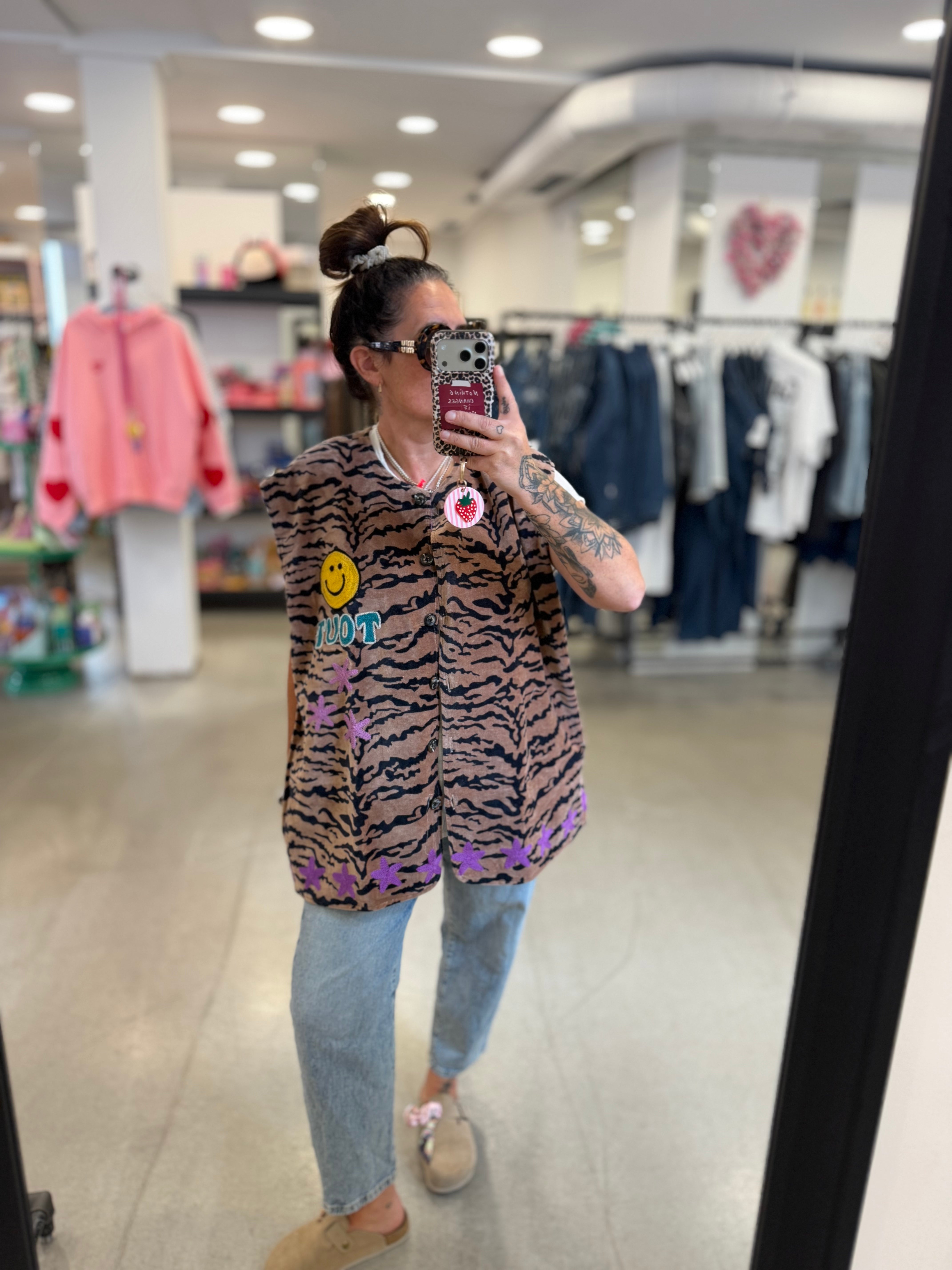 Weste Tout Zebra