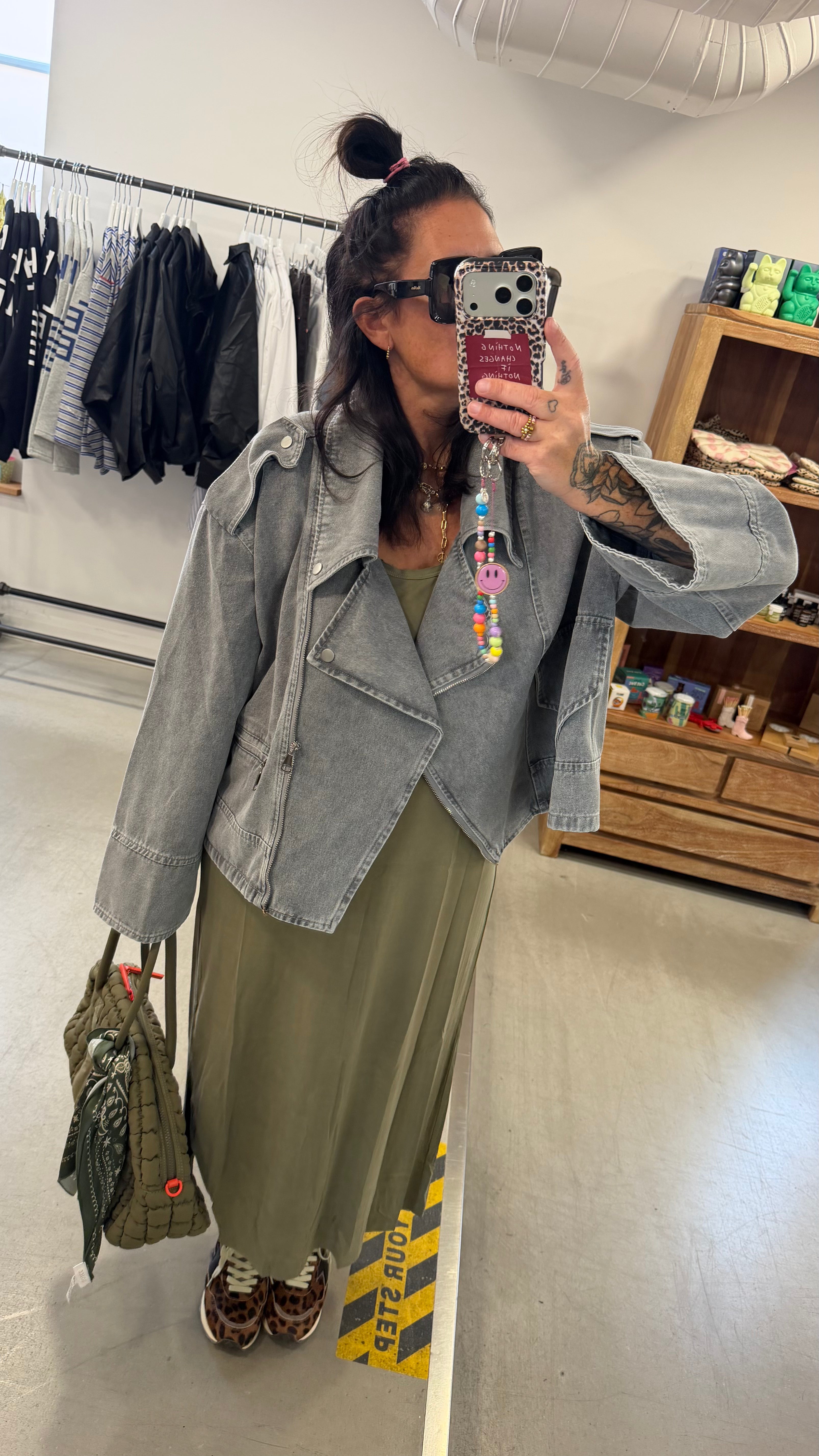 Jacke Denim Oversizes