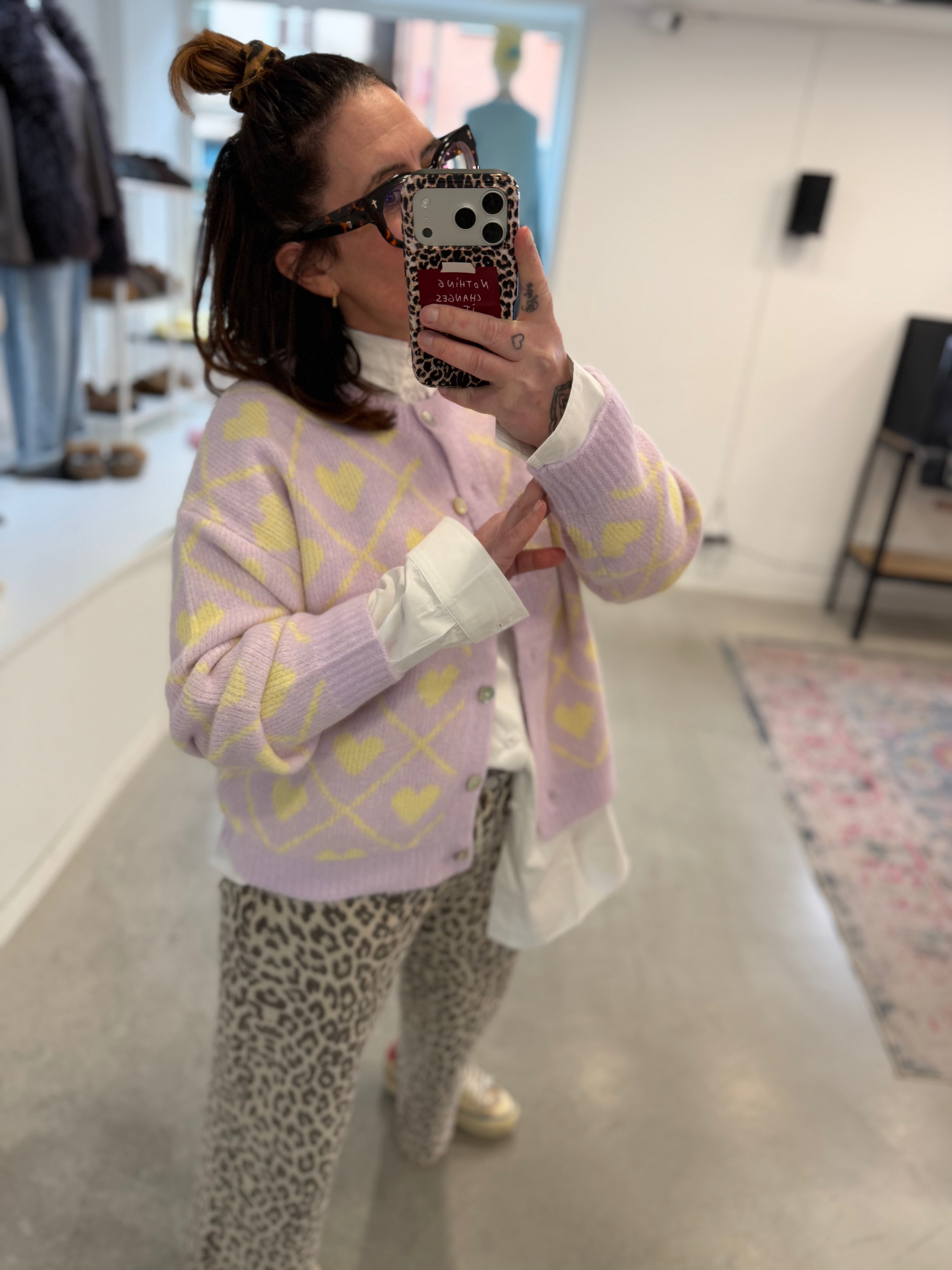 Cardigan Herz