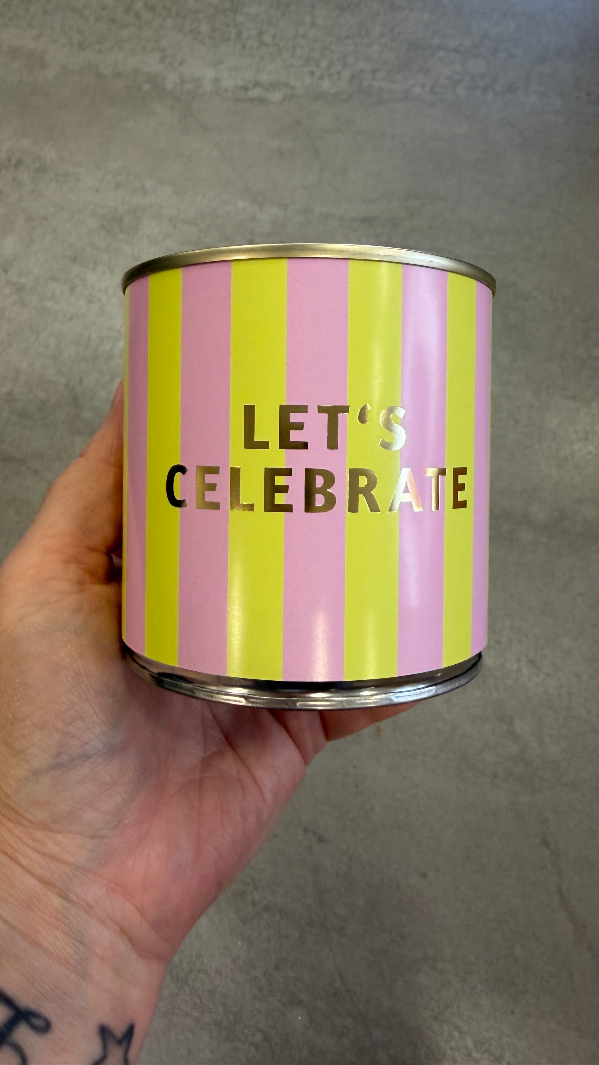 Can Cake Lets Celebrate