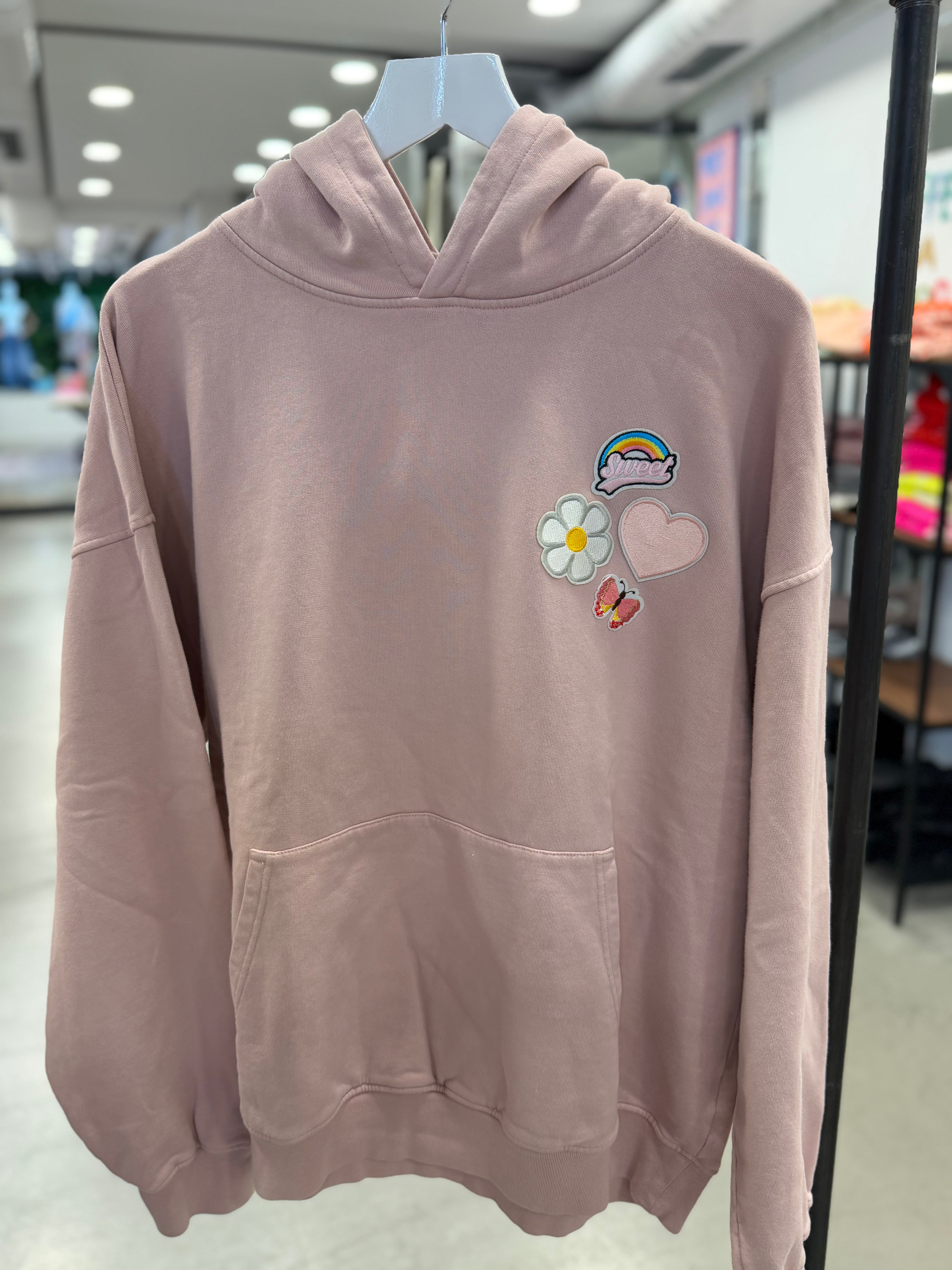Hoodie Patch Flower