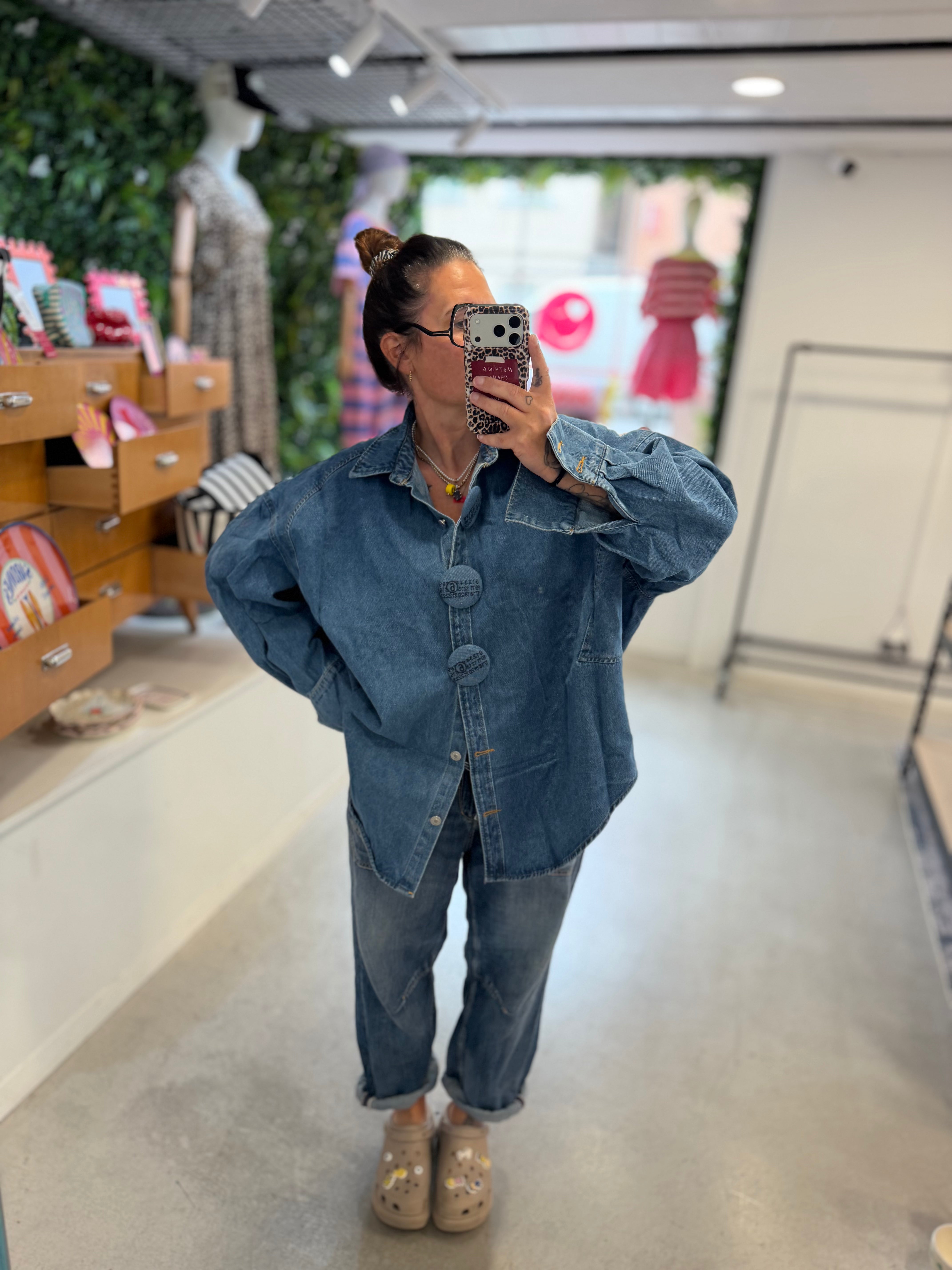 Bluse 6 Denim