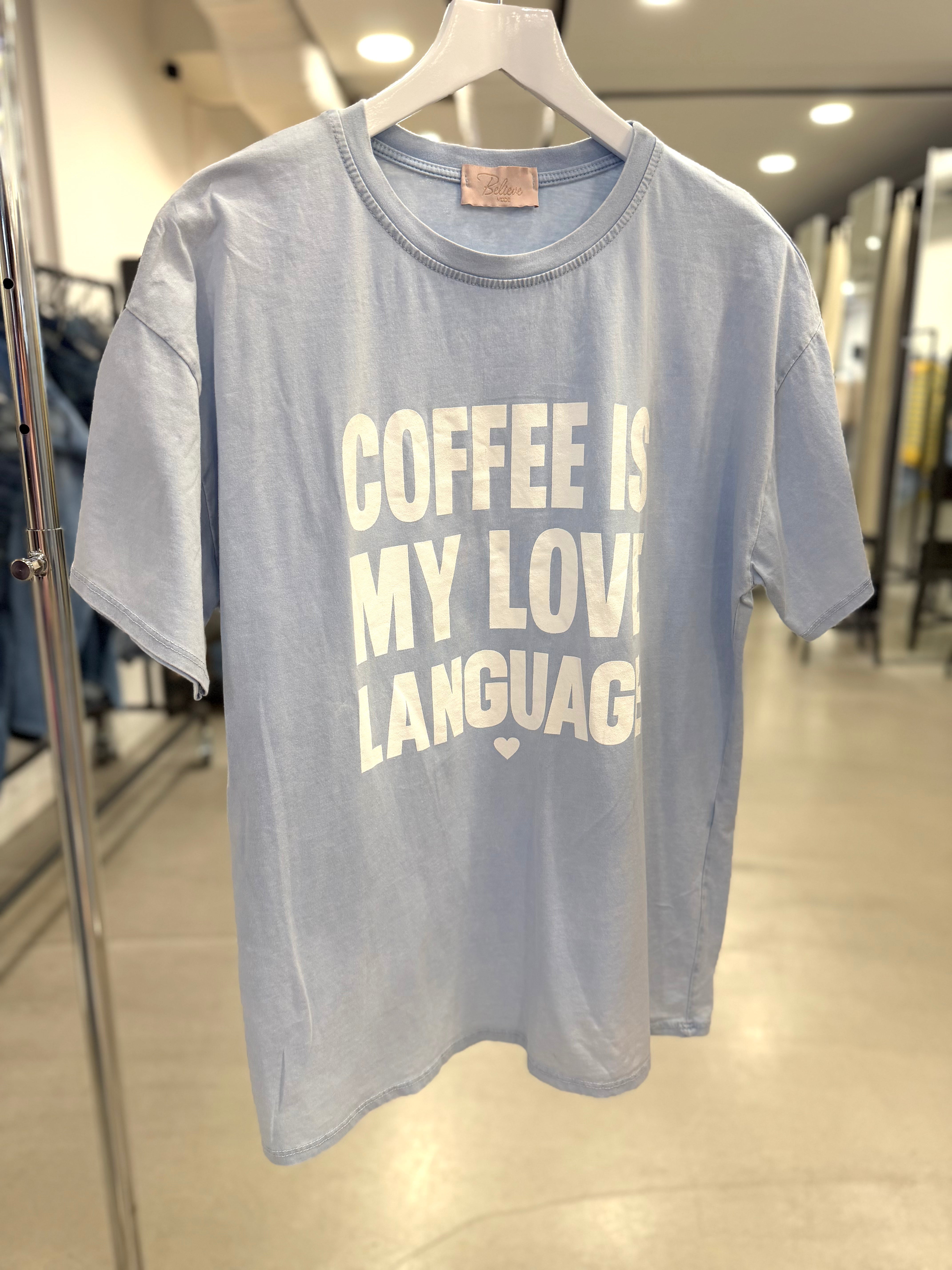 T-Shirt Love Coffe