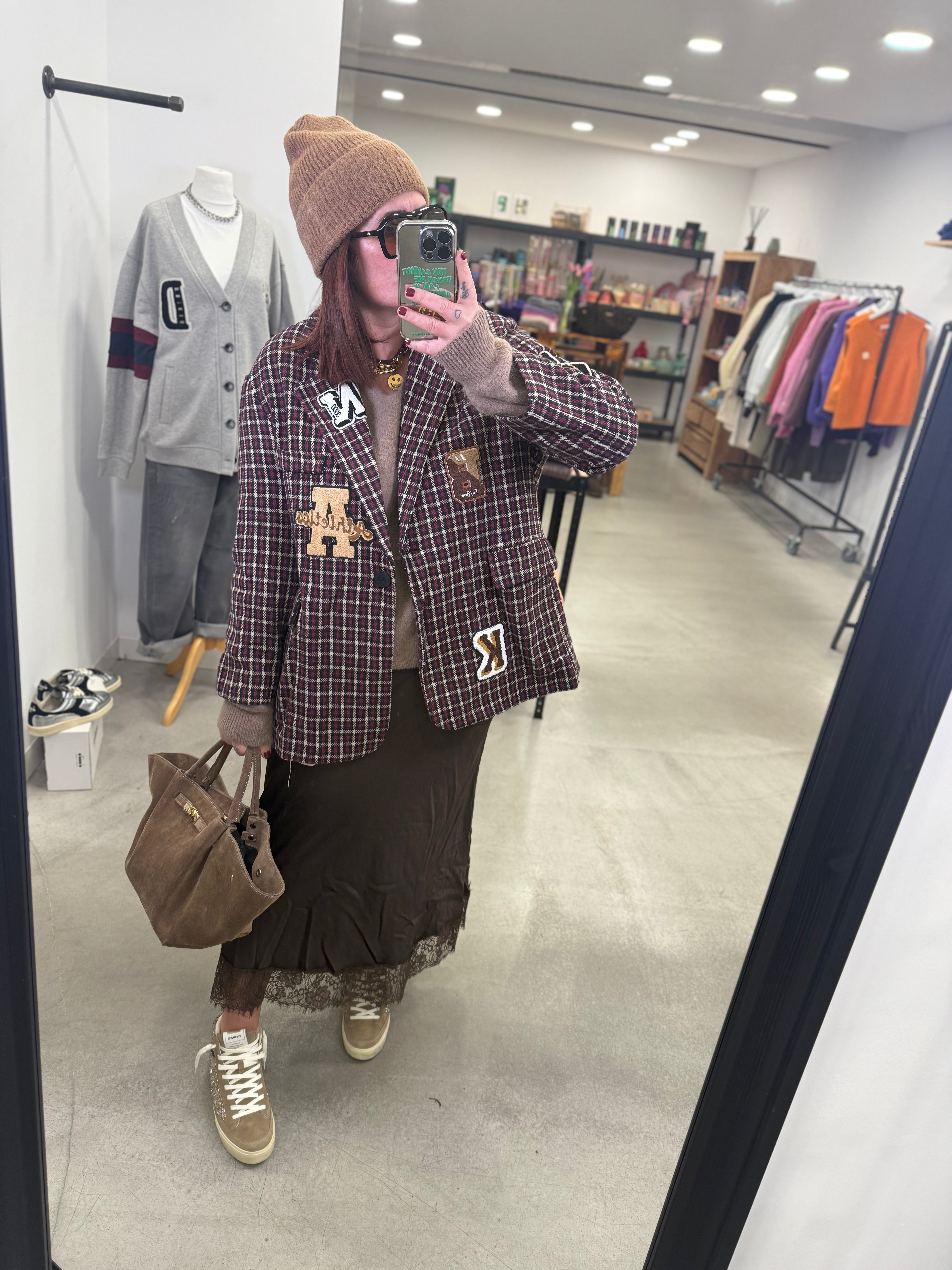 Blazer Patch Bordeaux