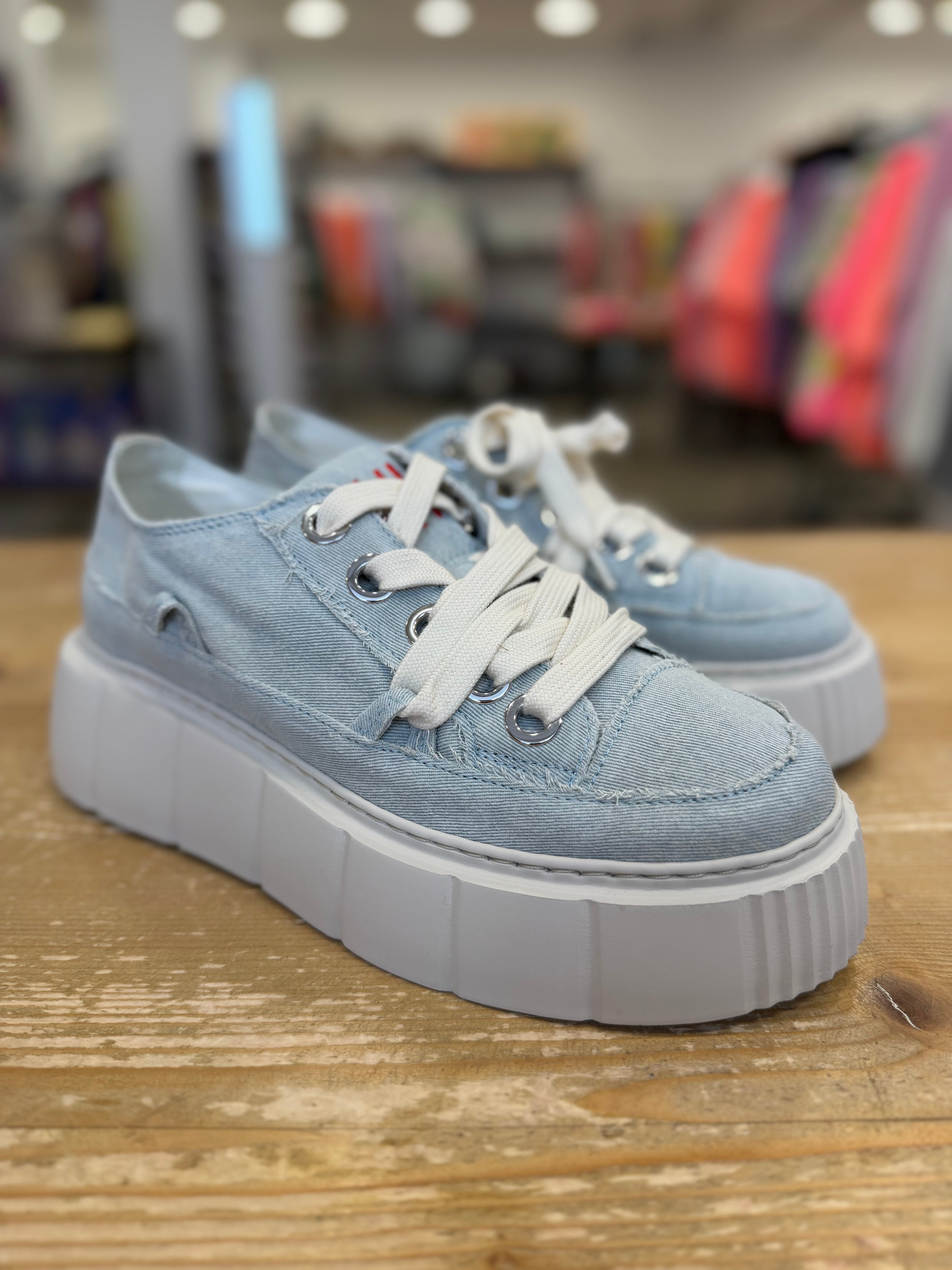 Schuhe Matilda Freyed Denim Inuikii