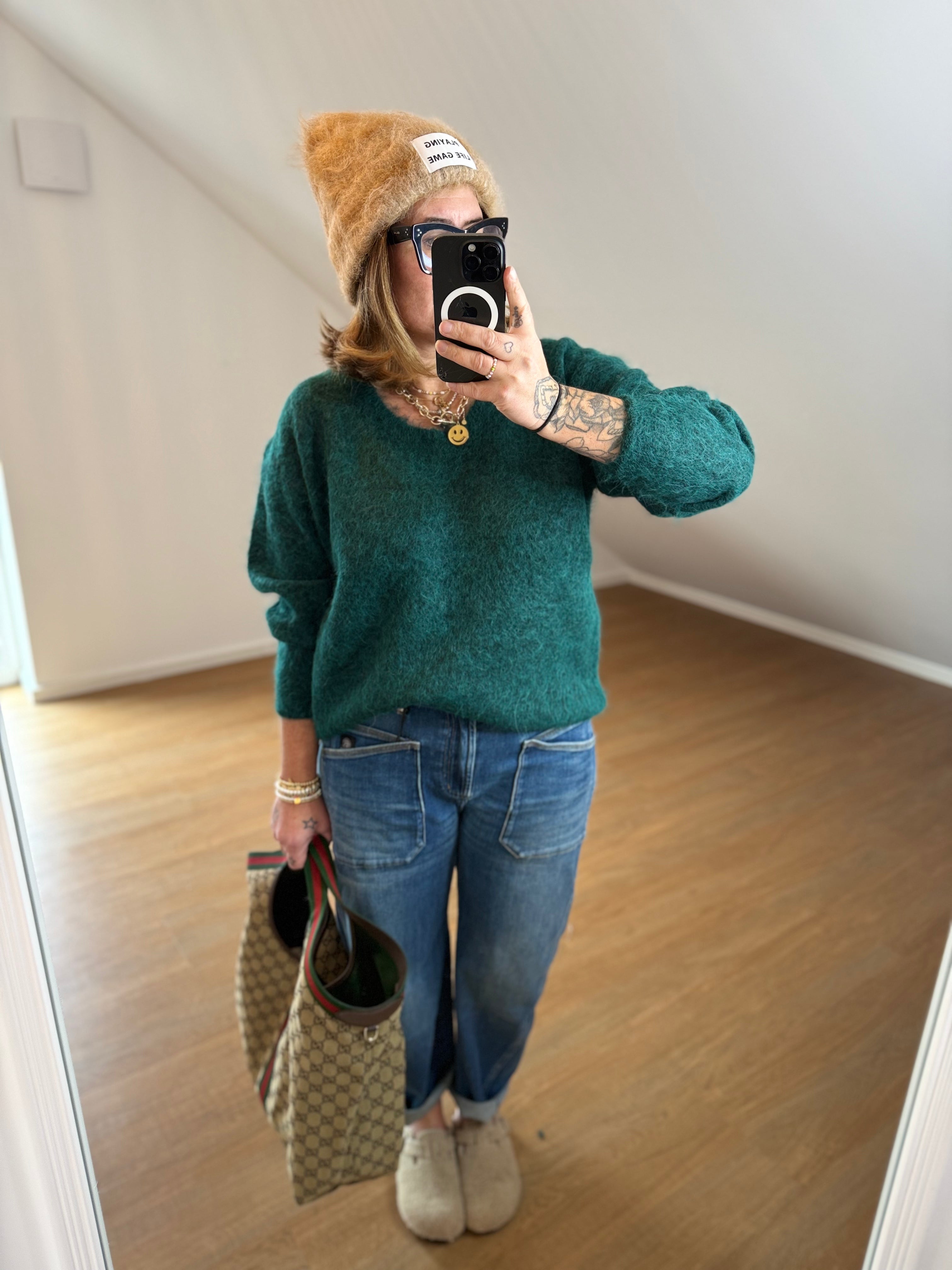Pullover AMV Nuny petrol