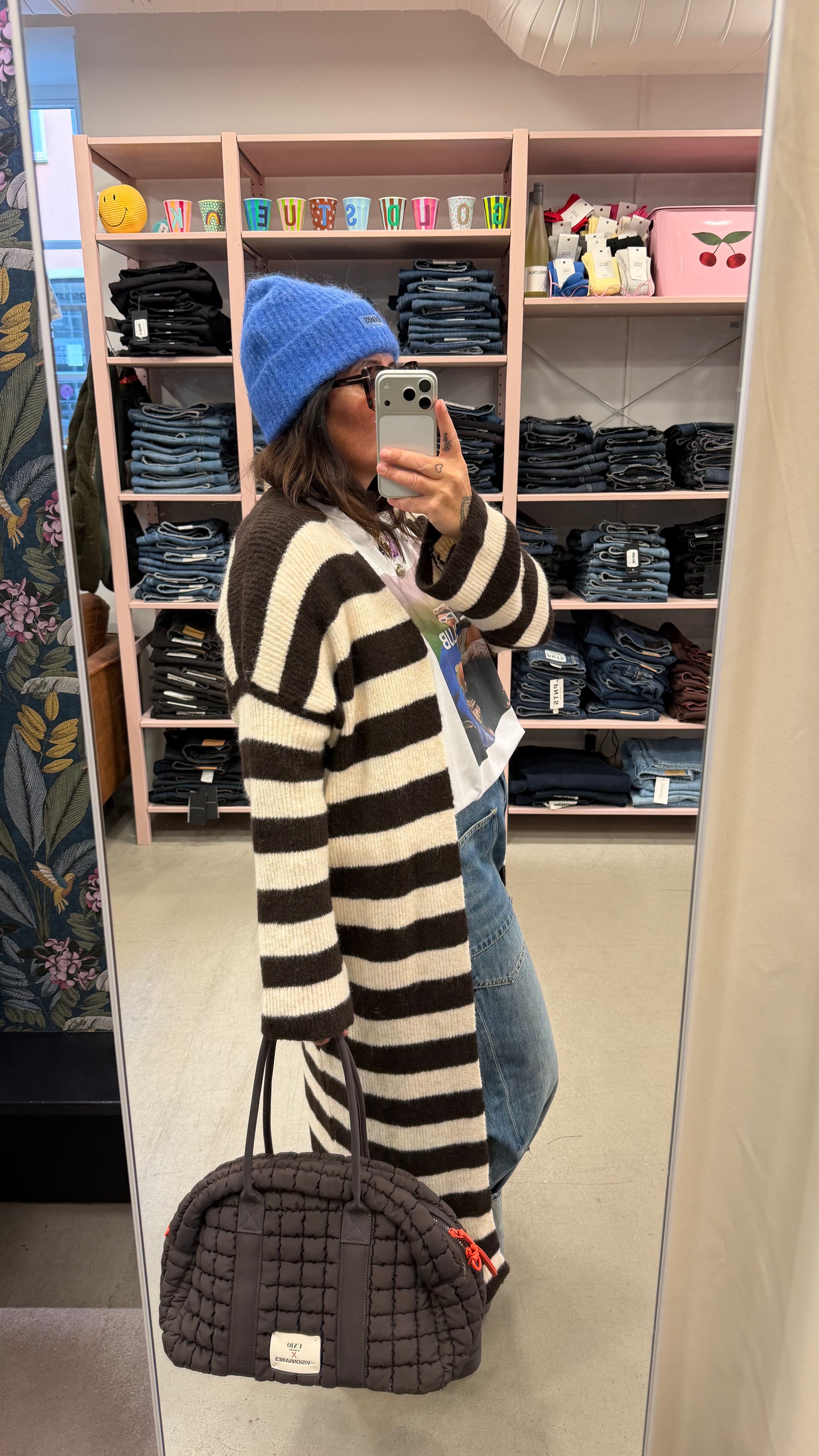 Strickjacke Stripe