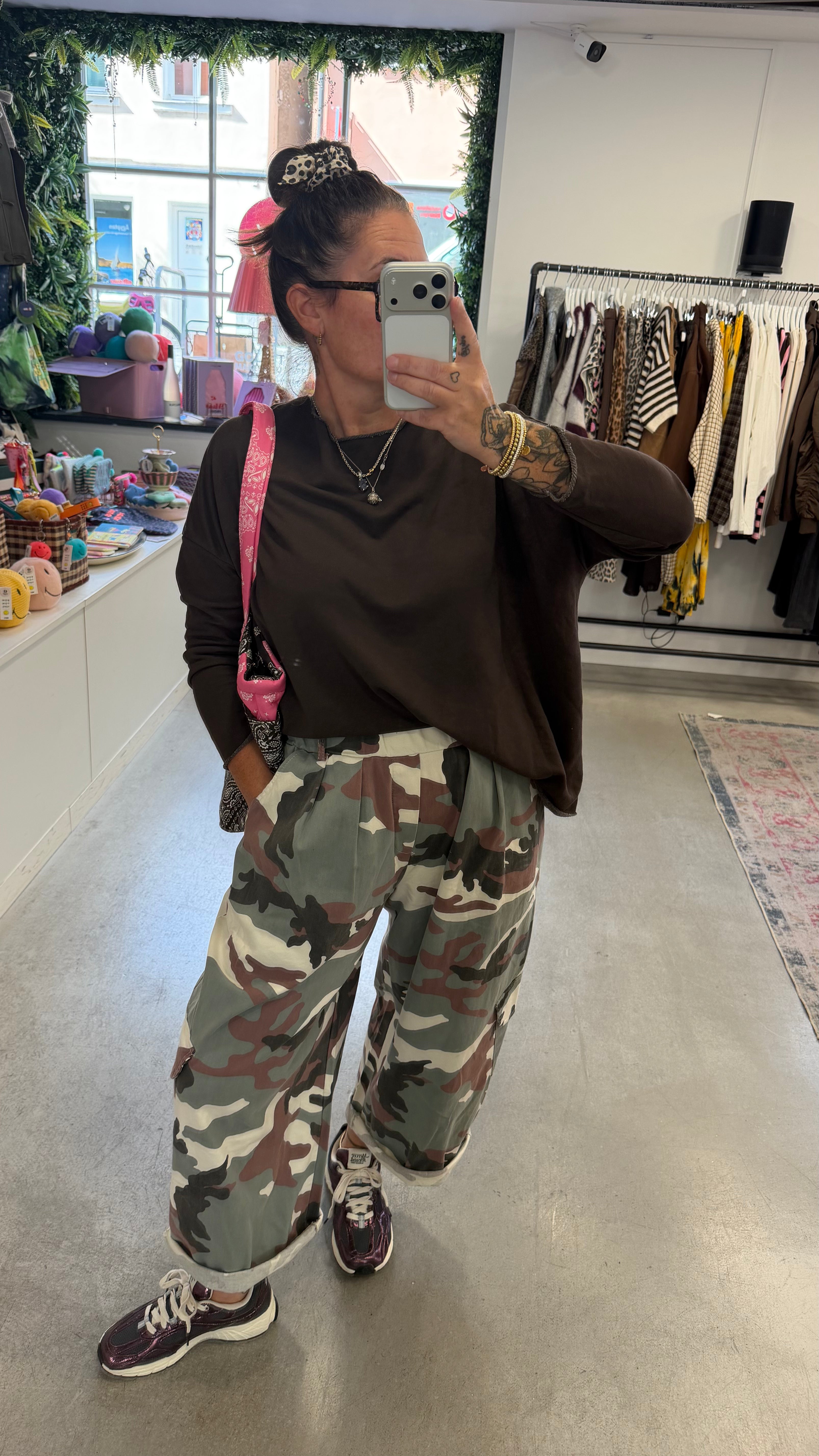 Hose 5Pocket Camou