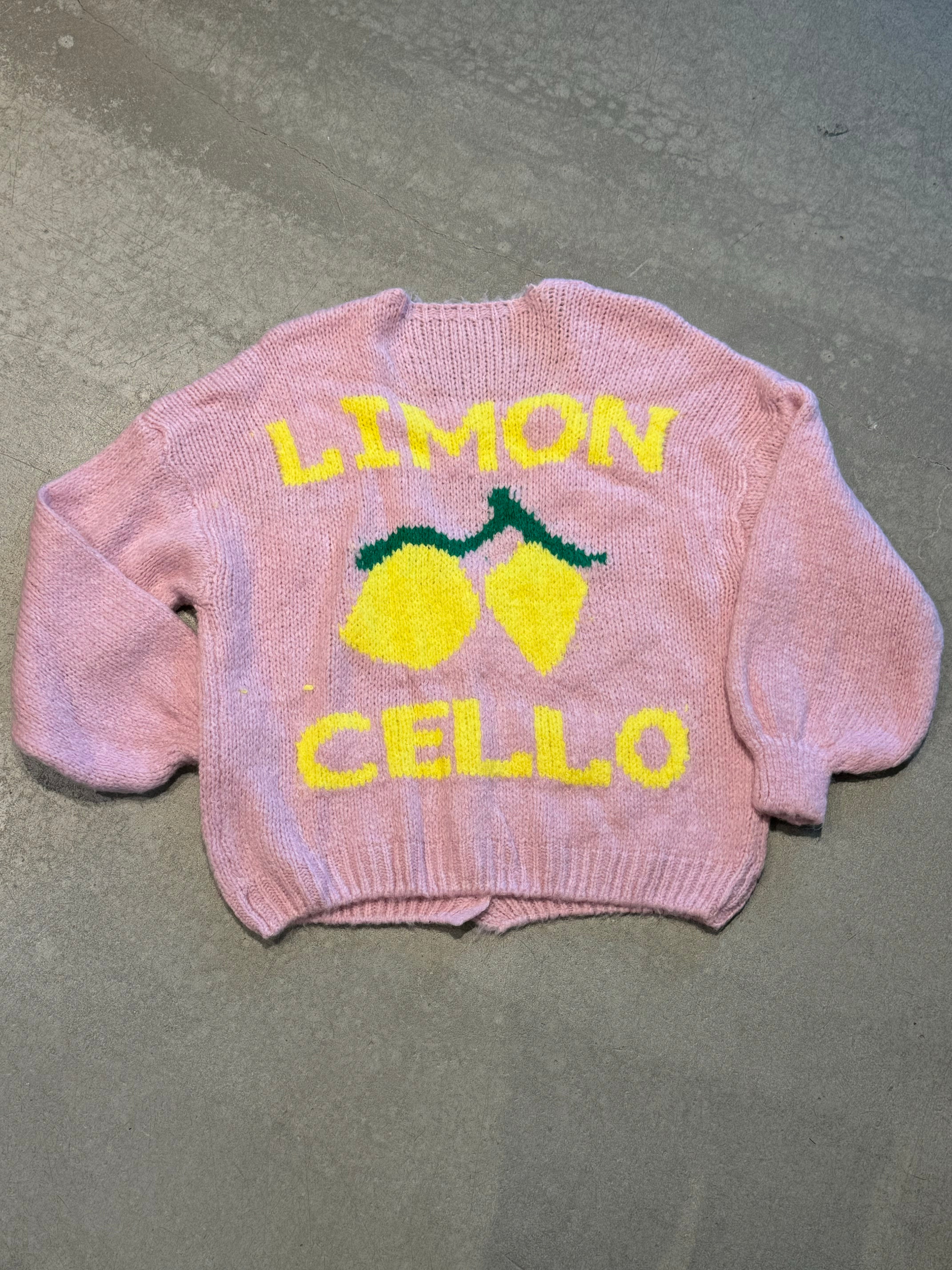 Jacke Strick Limoncello