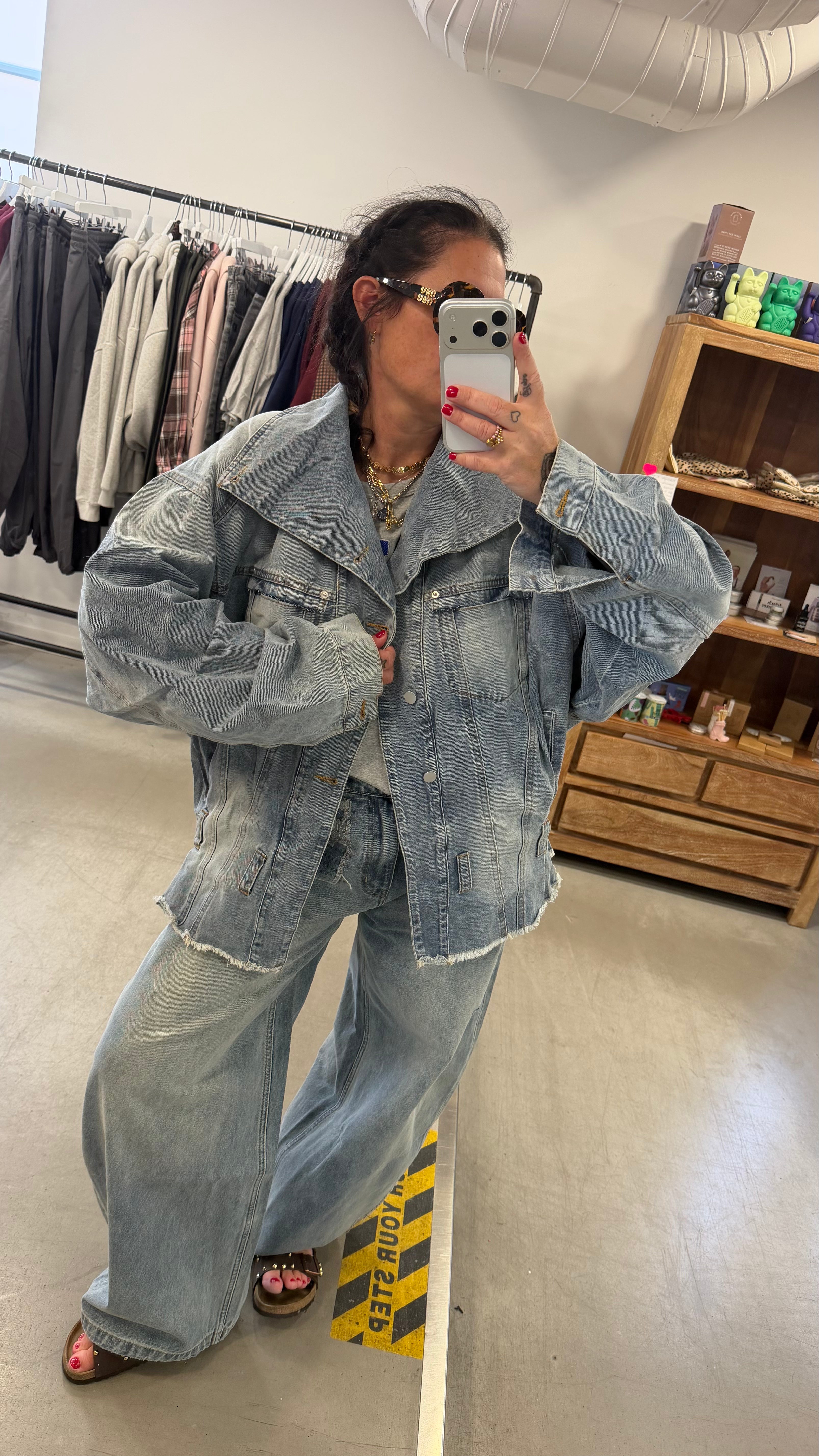 Jacke Oversized Denim