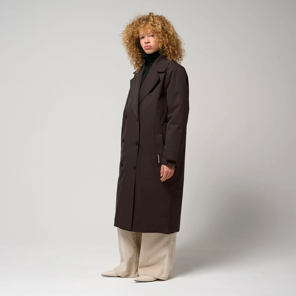 GoFranck Dorrin Black Coffee Wasserfeste Jacke