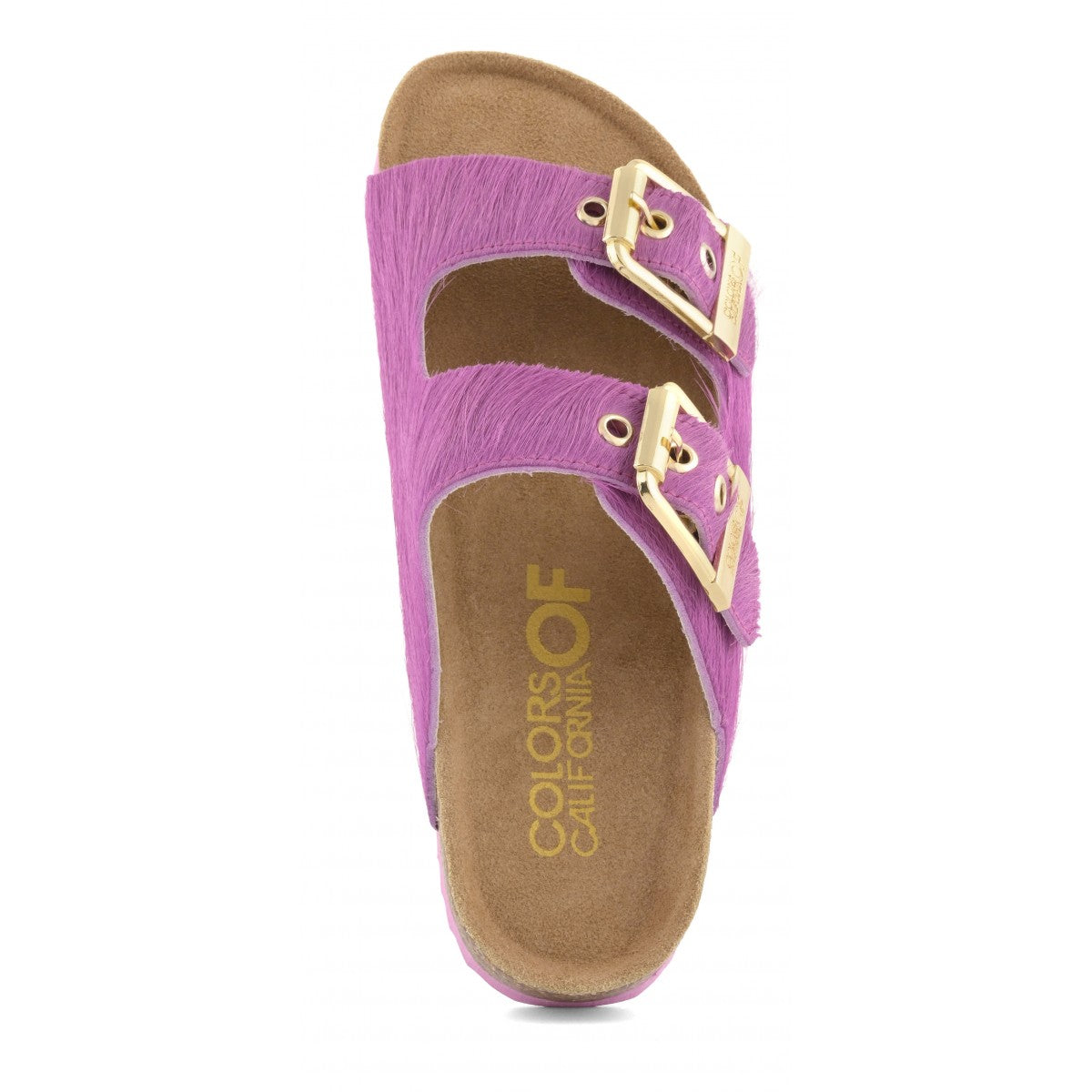 Sandal SLOFI Pony-effect leather