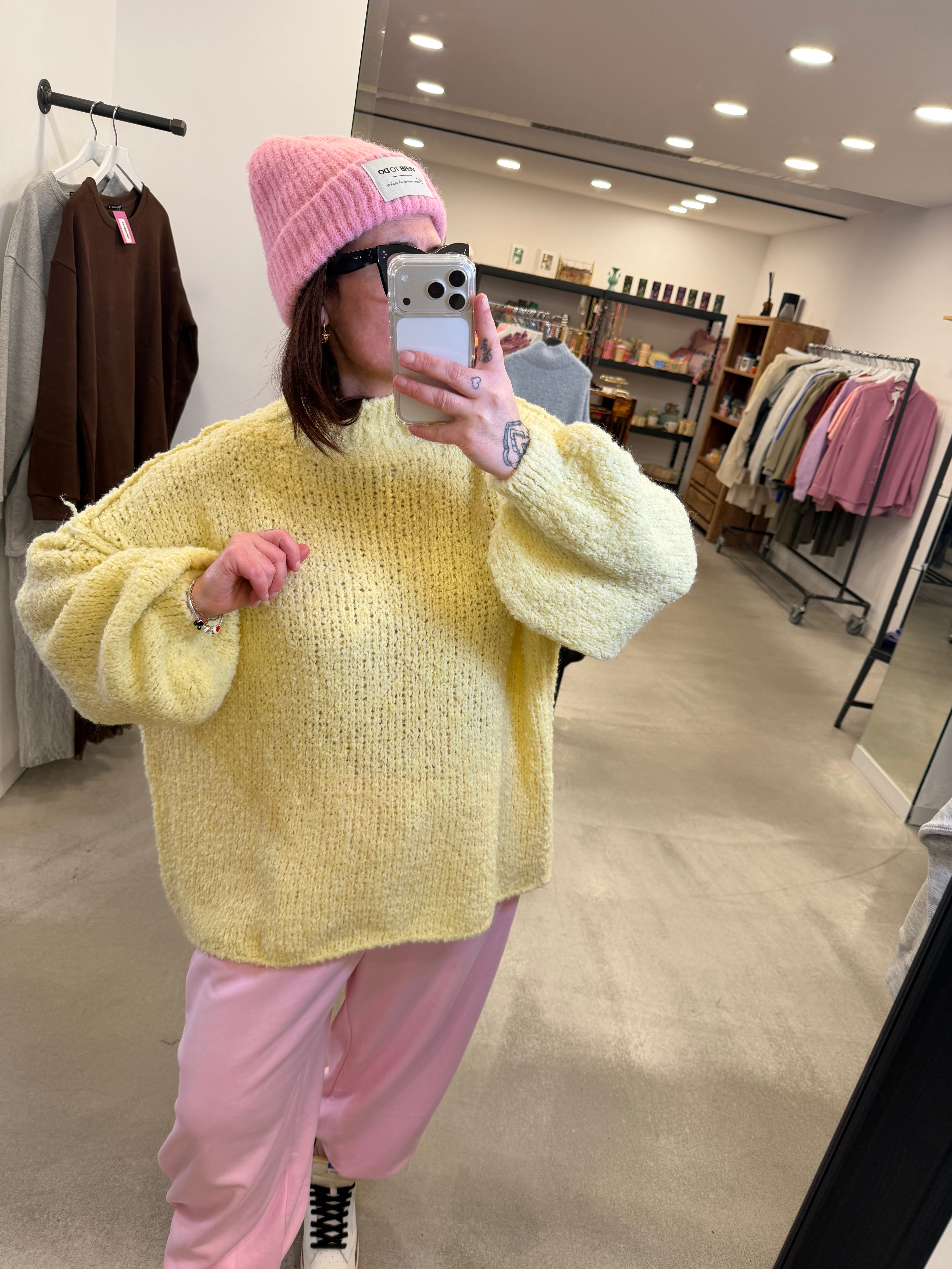 Pullover Boucle spring