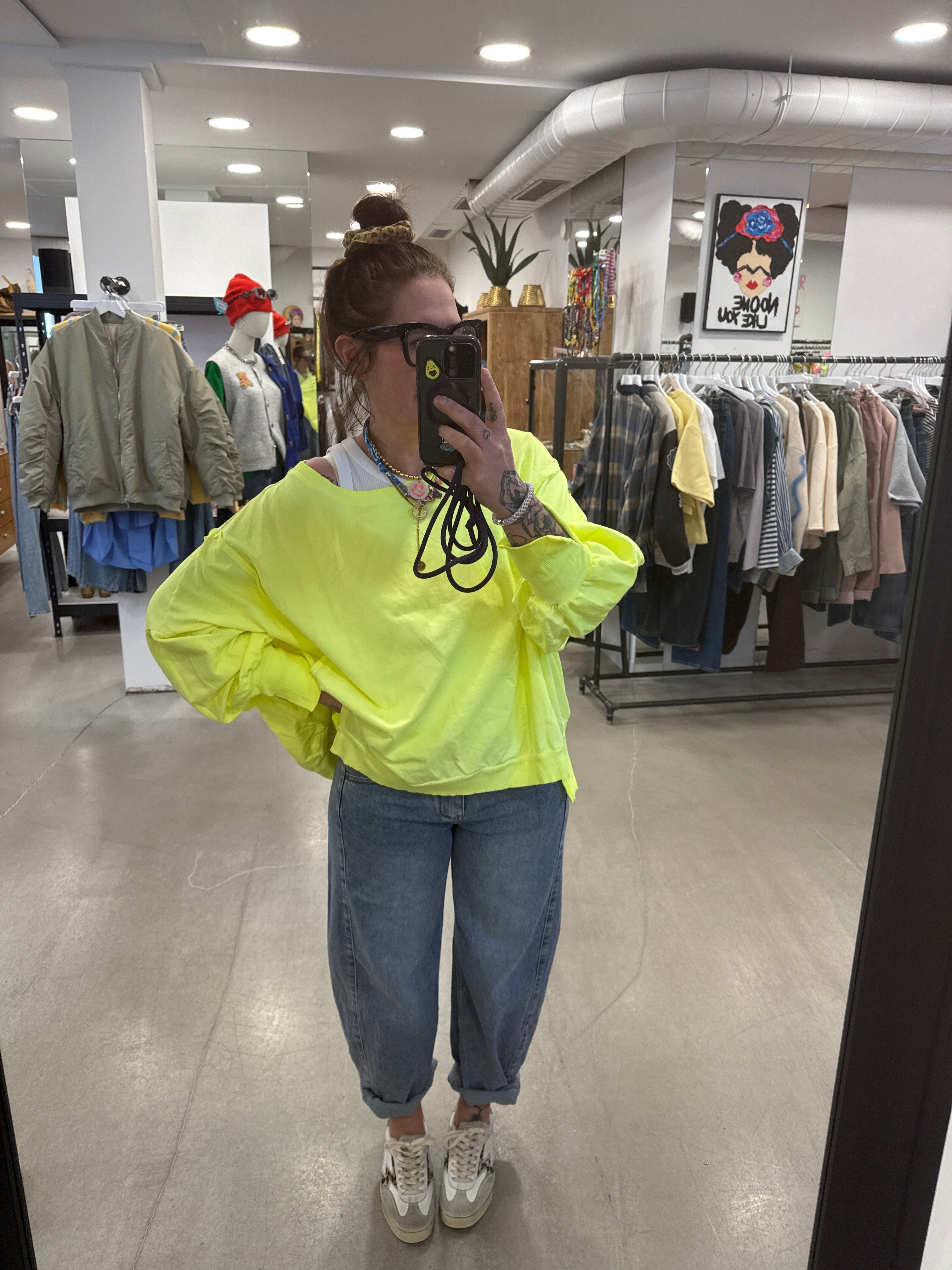 Pullover Neon Love