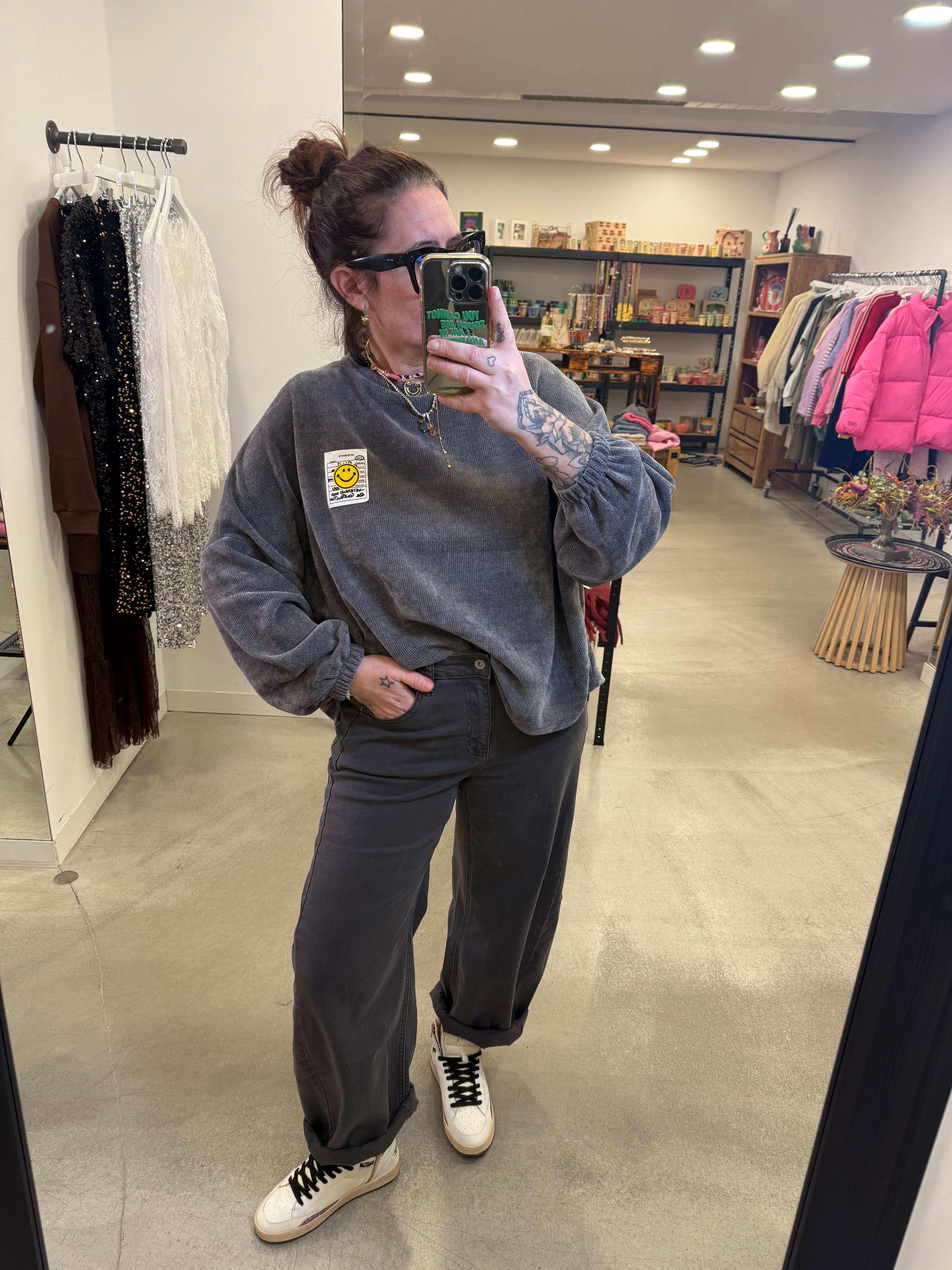 Hose Lou grey
