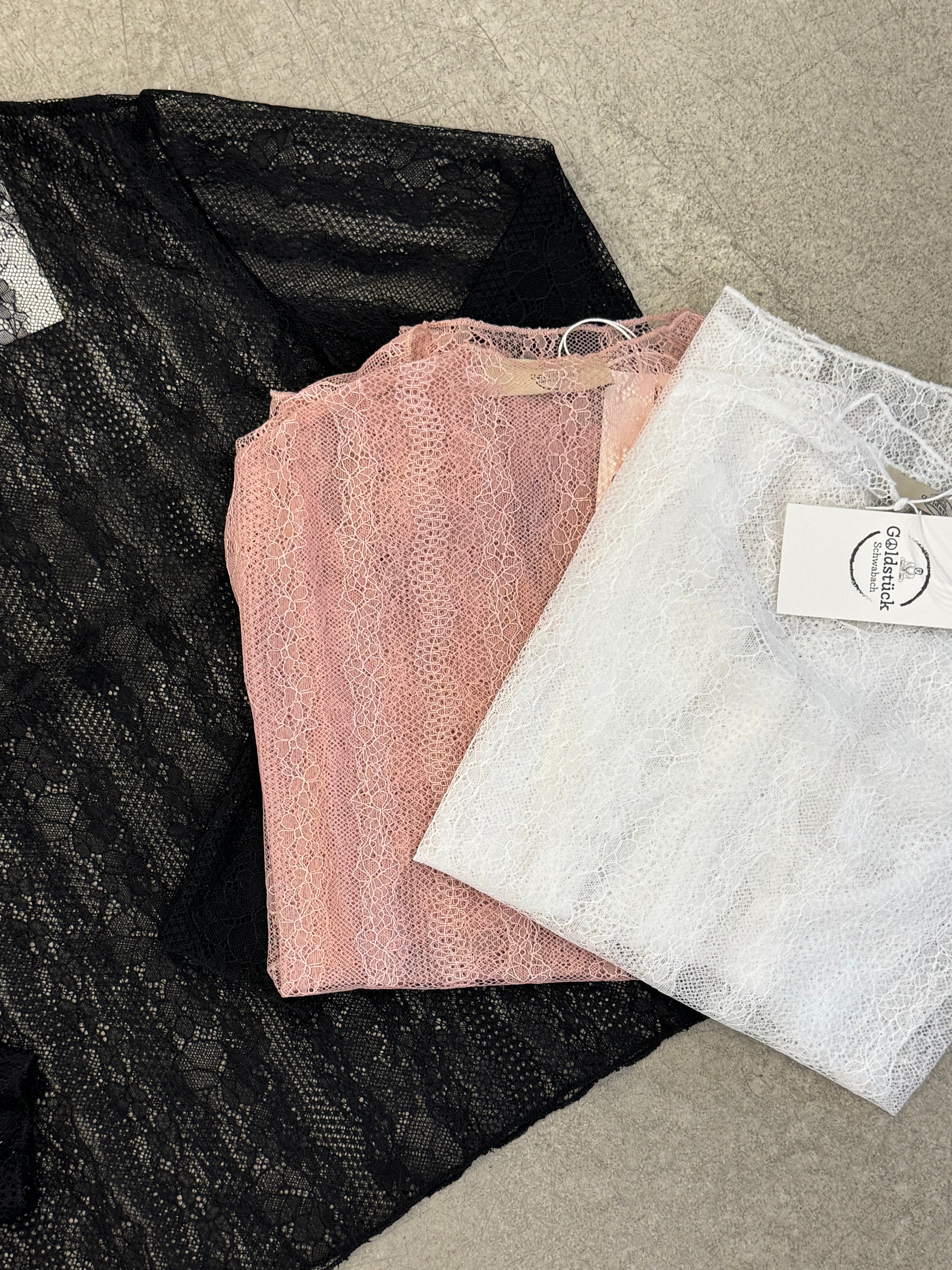 Longsleeve Mesh all Lace