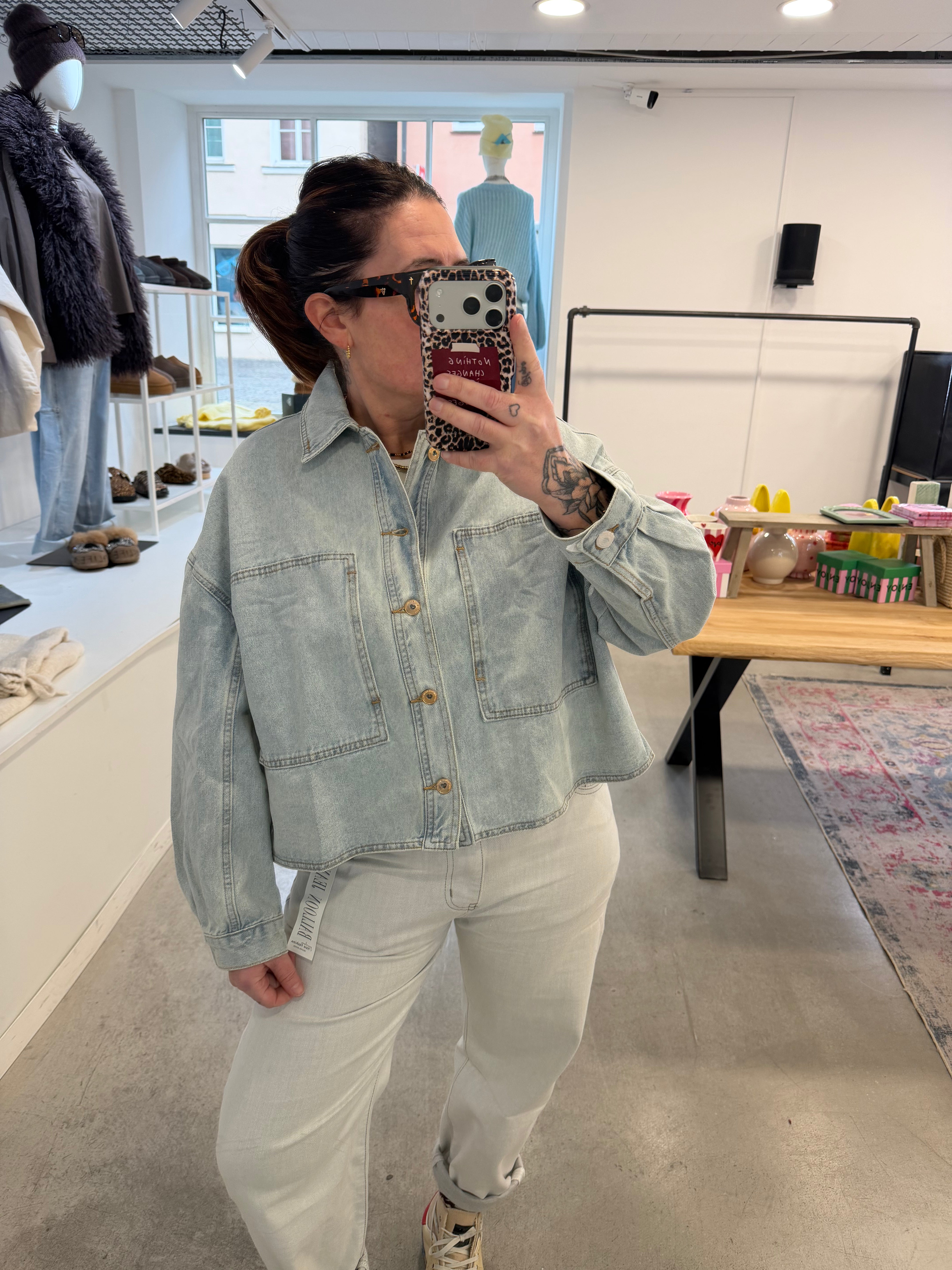 Hemd Denim Heart