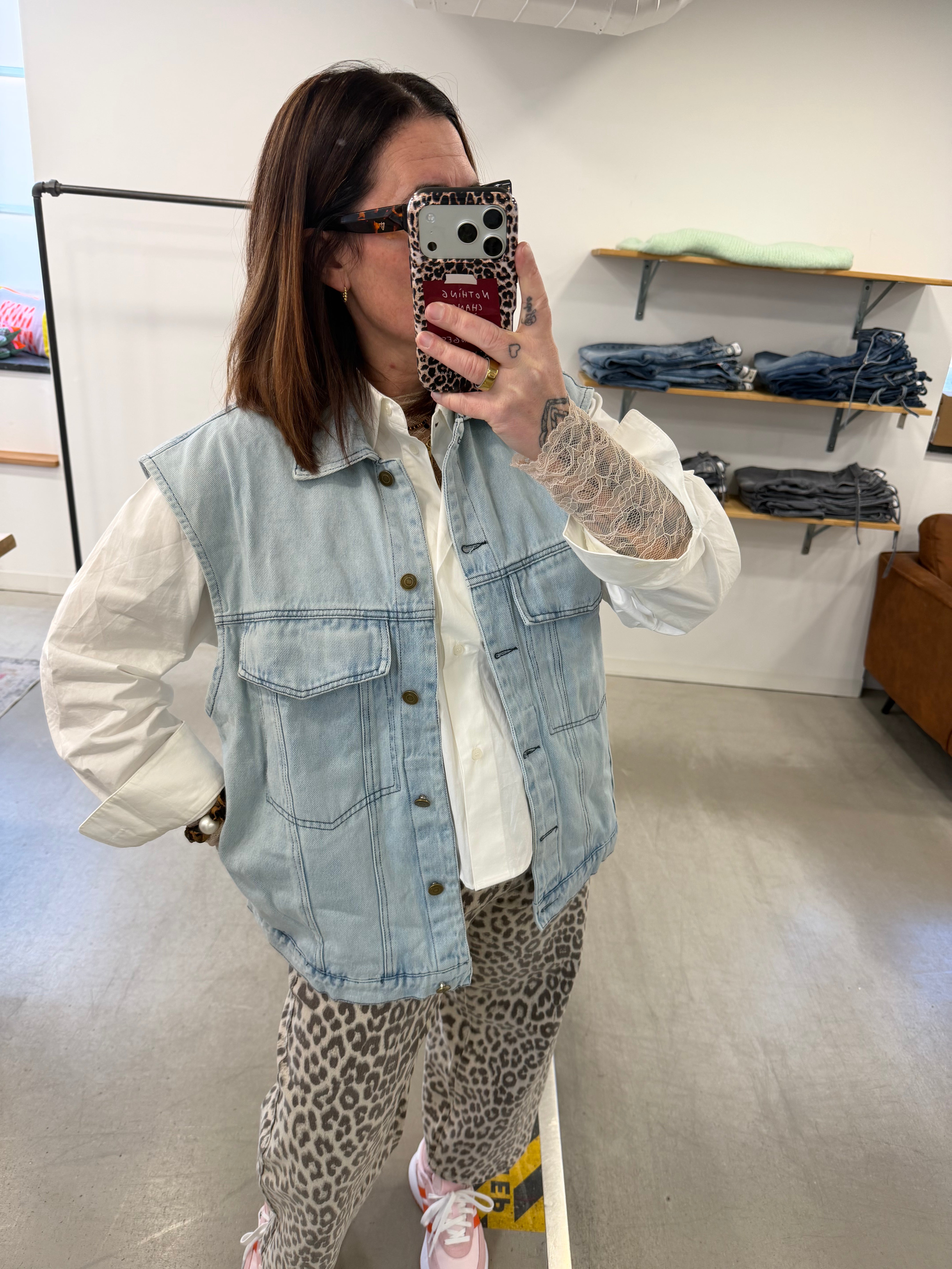 Weste Denim