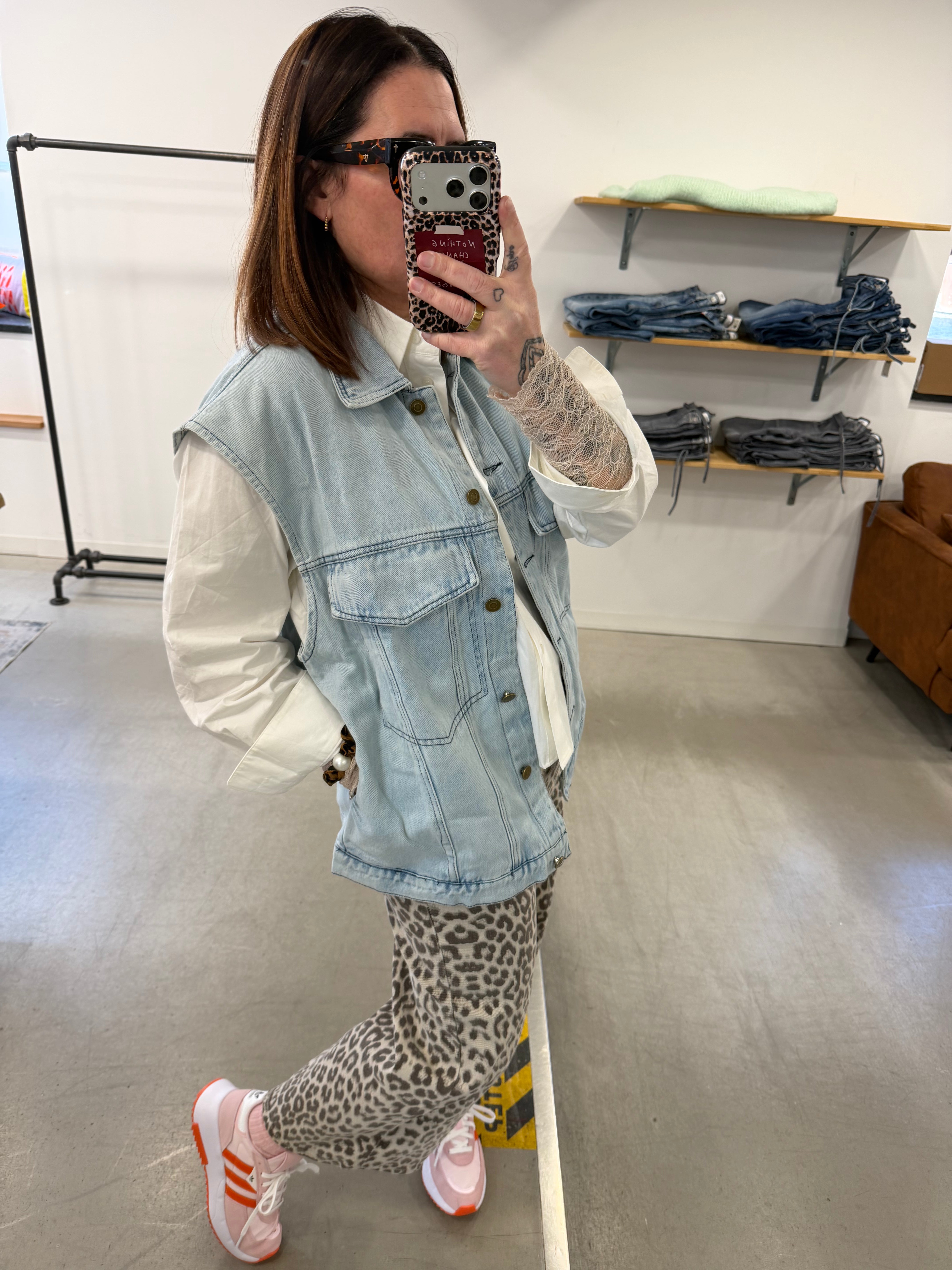 Weste Denim