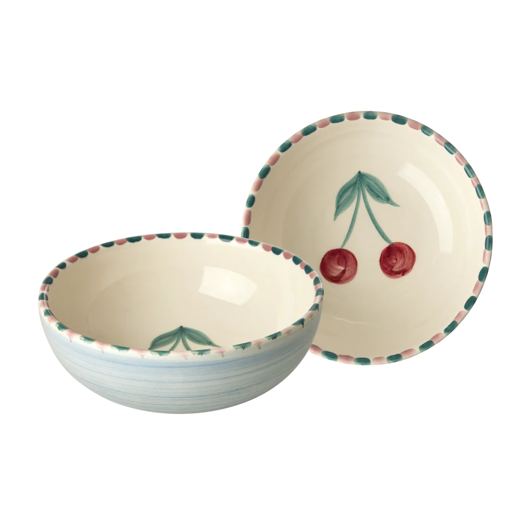 Rice Bowl Cherry Blue