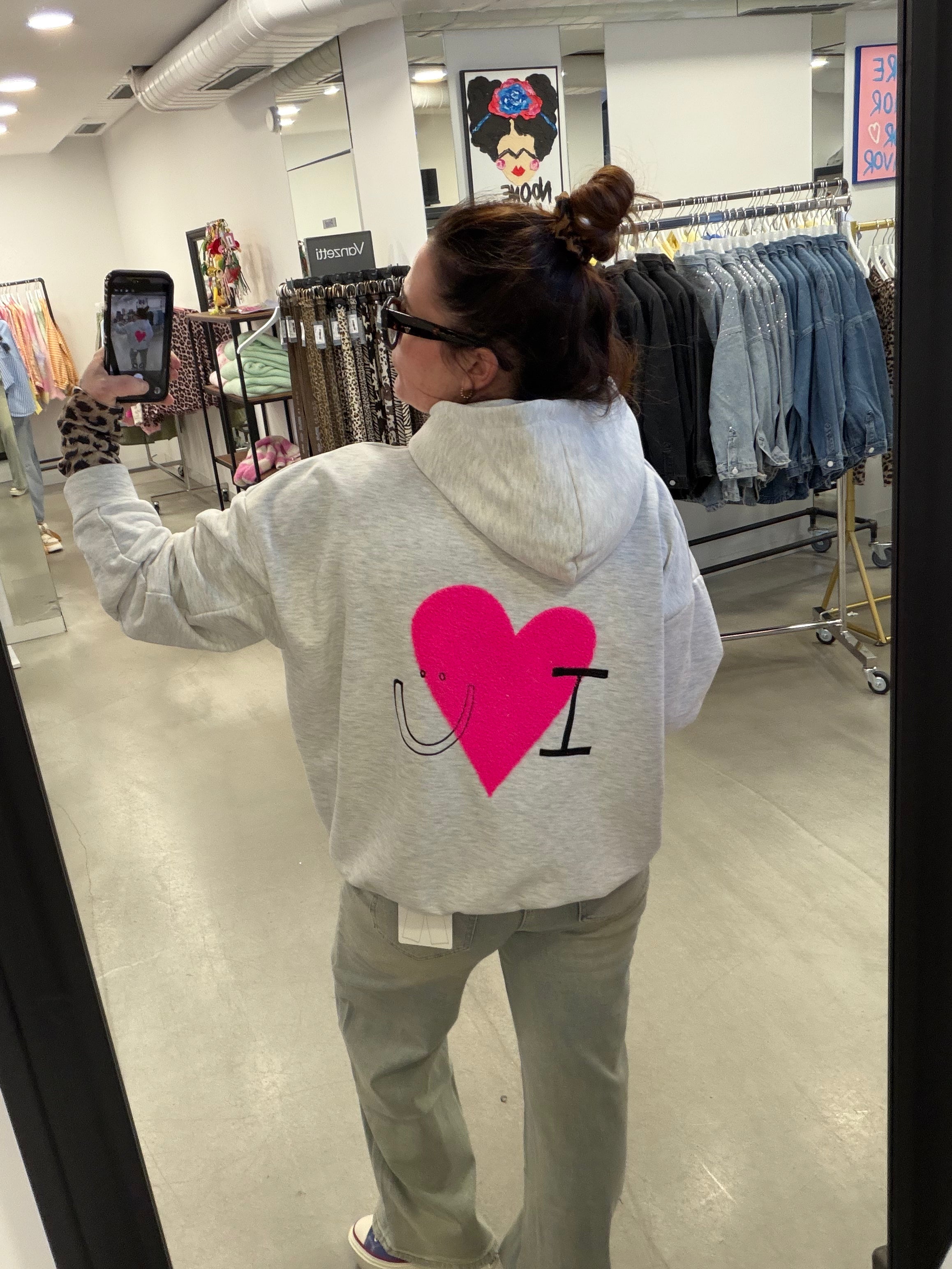 Hoodie love you