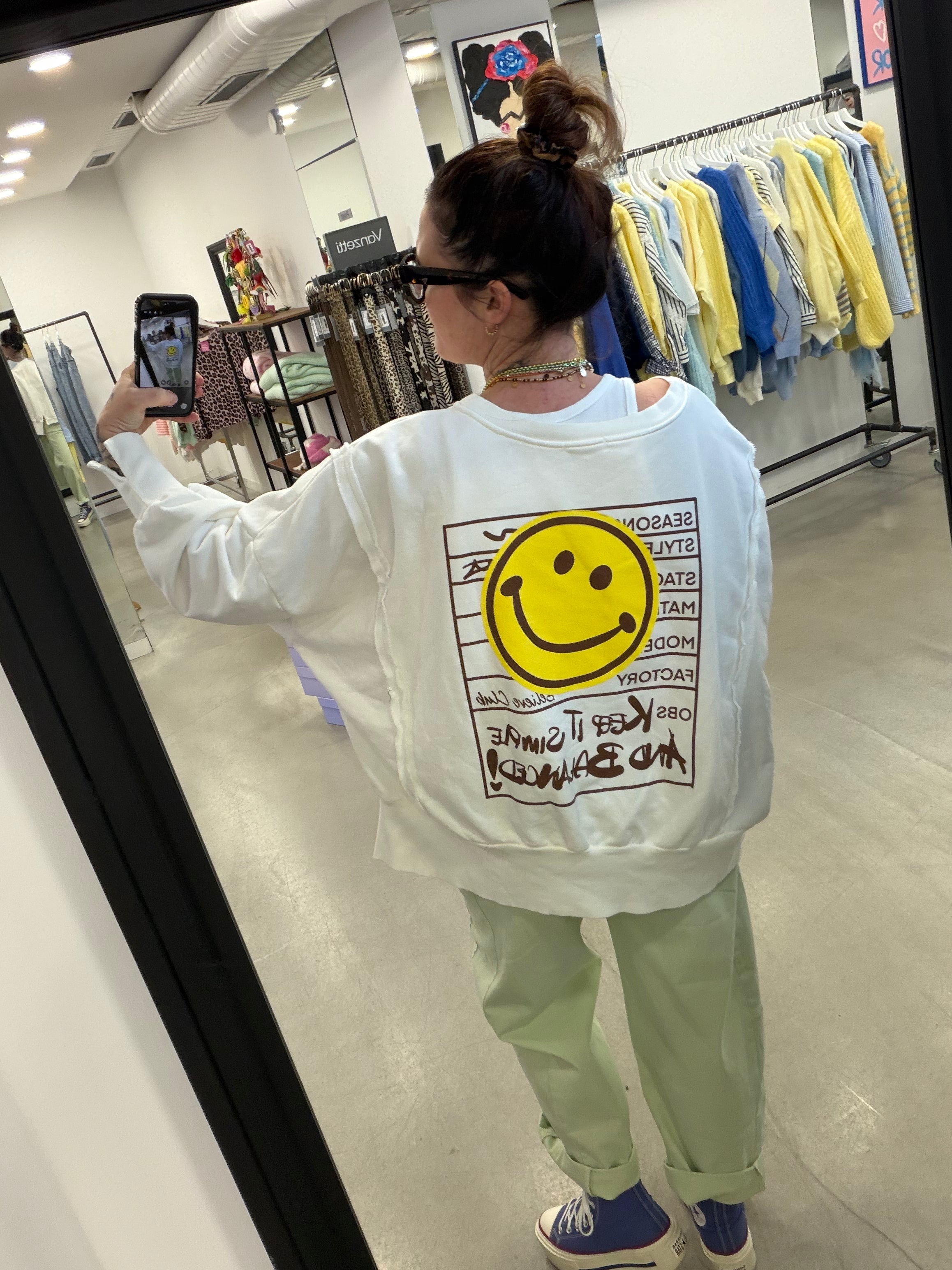 Pullover Keep it Smile