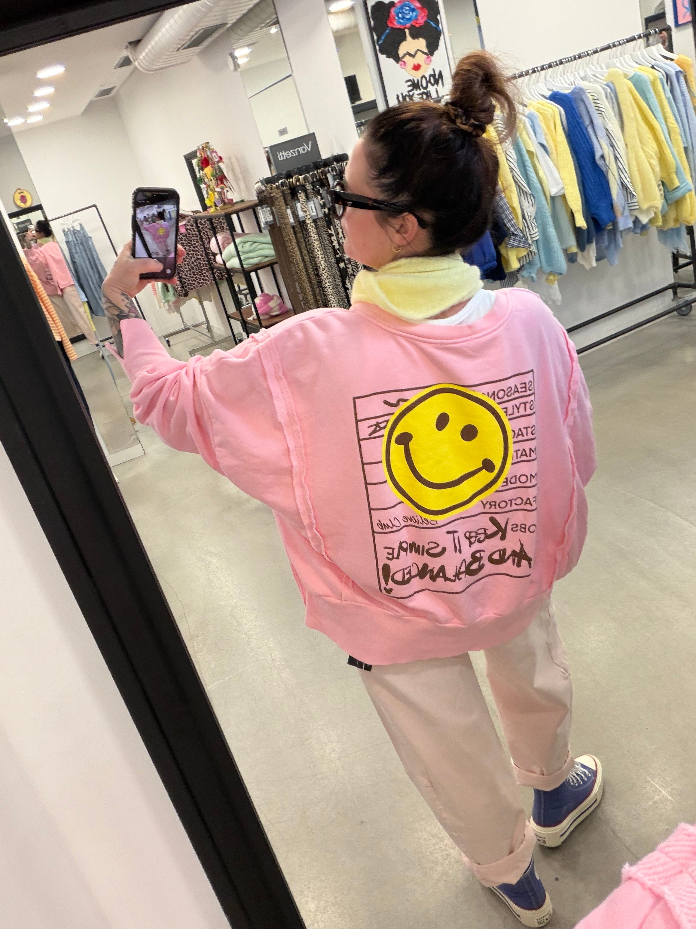 Pullover Keep it Smile