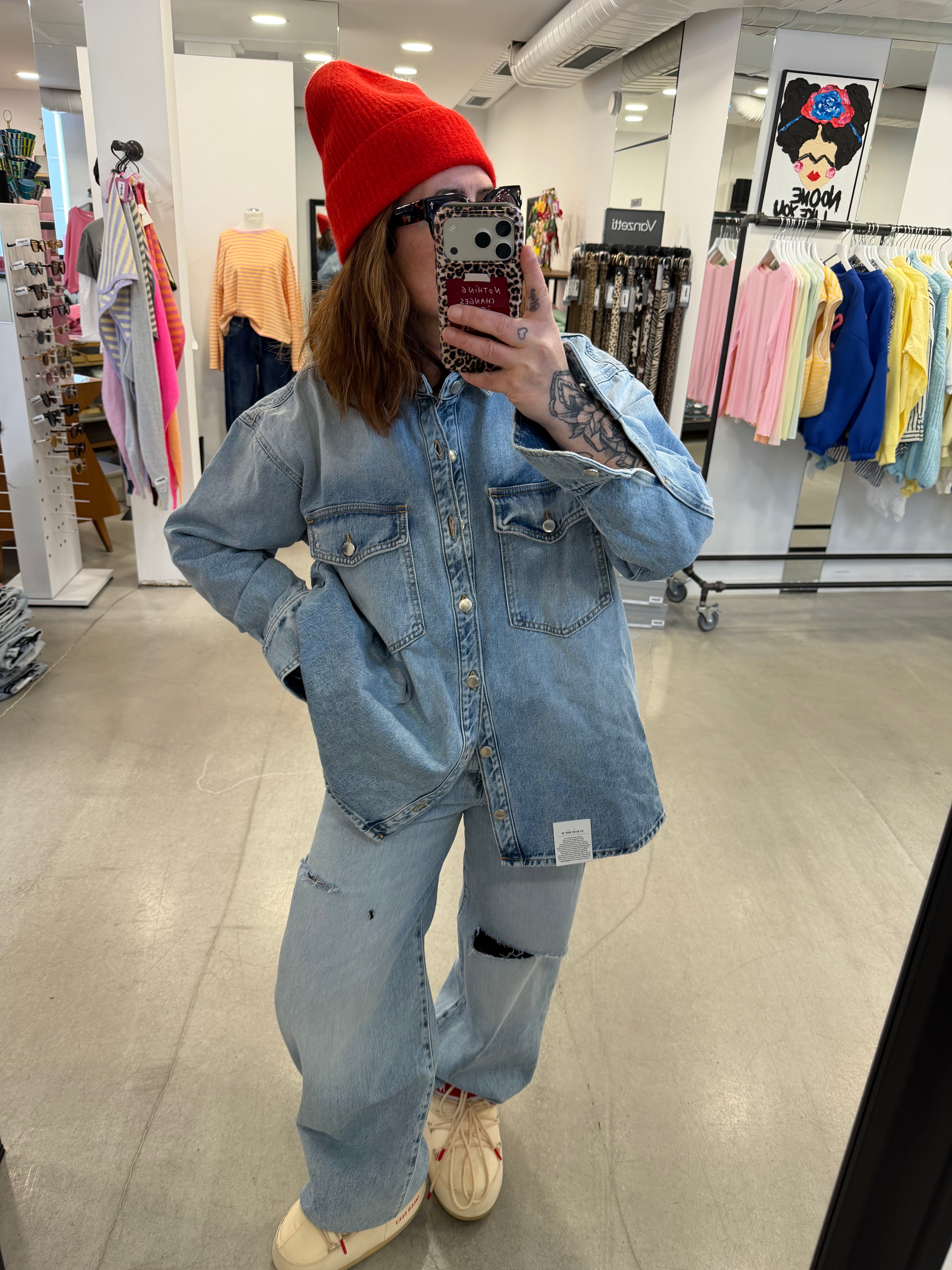 Hemd Icon Denim Noa
