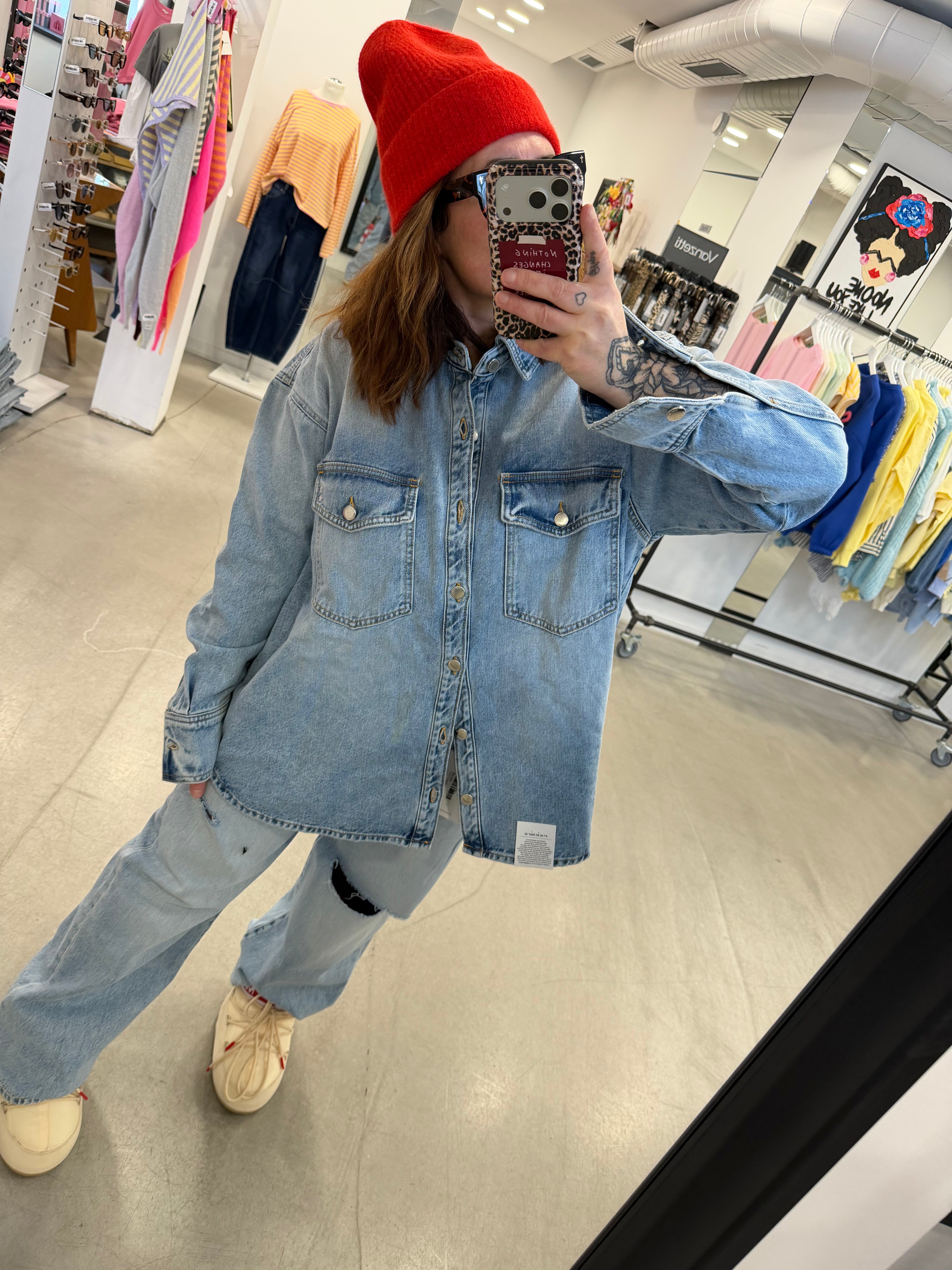 Hemd Icon Denim Noa