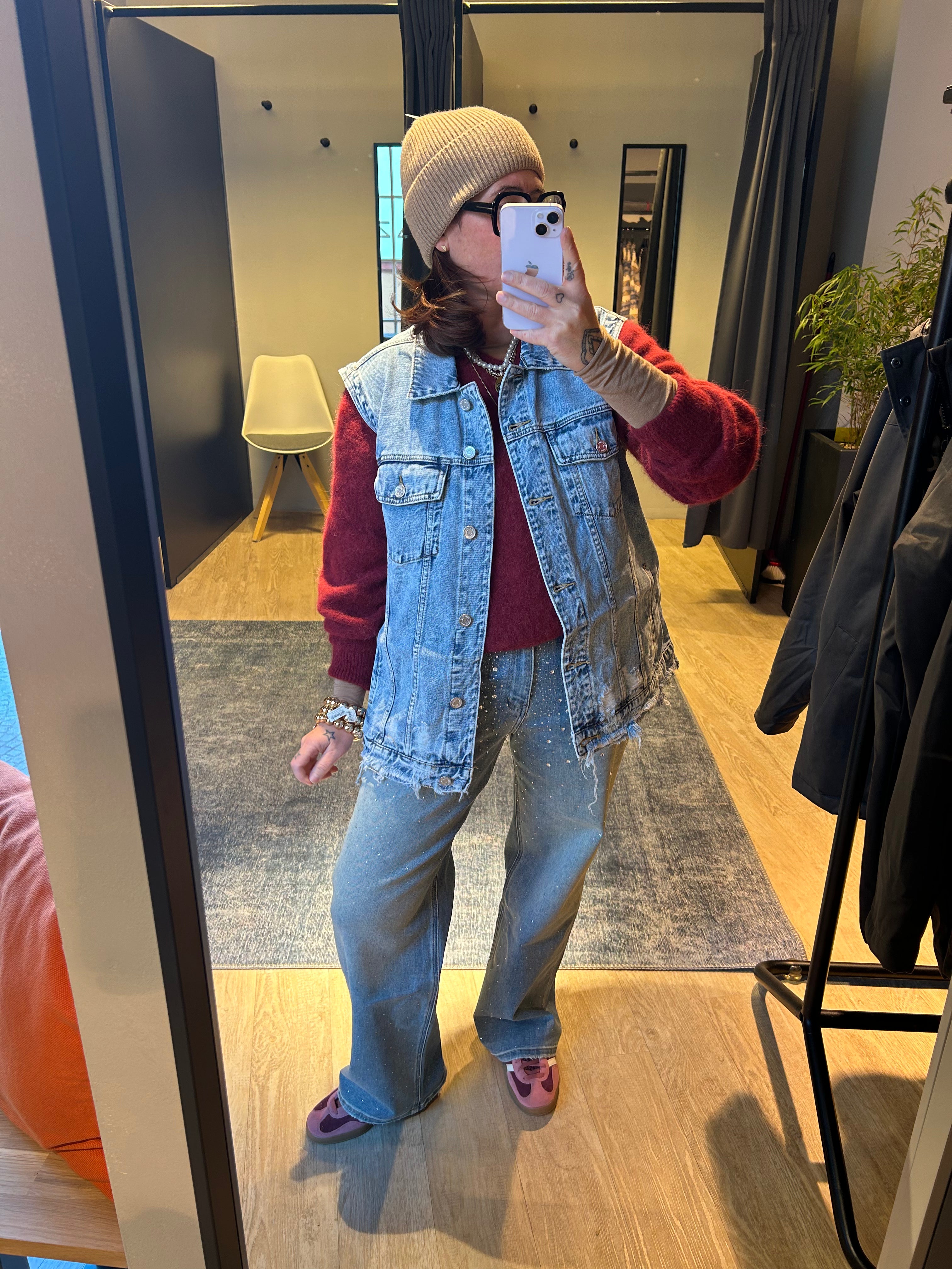 Weste Denim