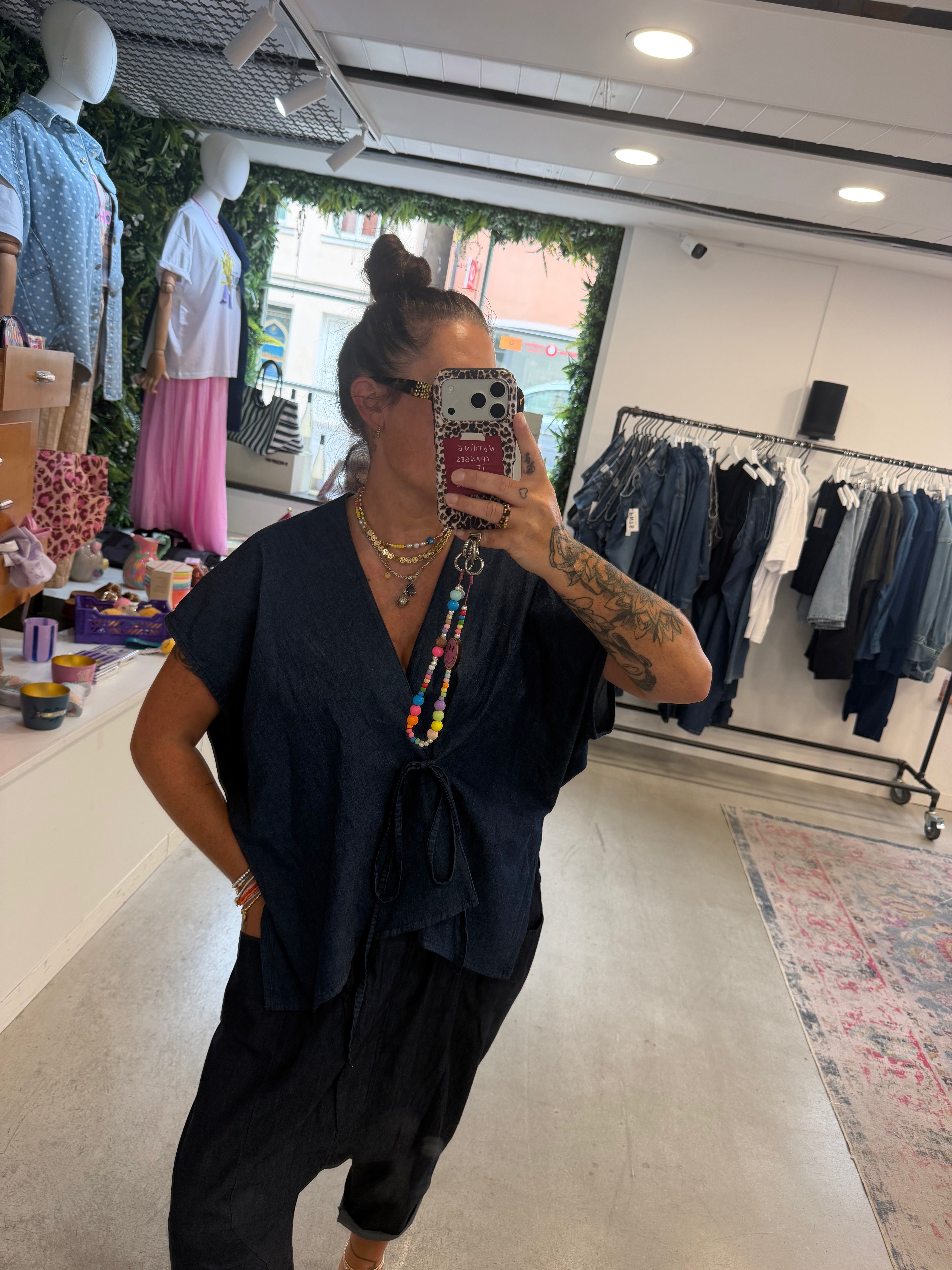 Bluse Denim